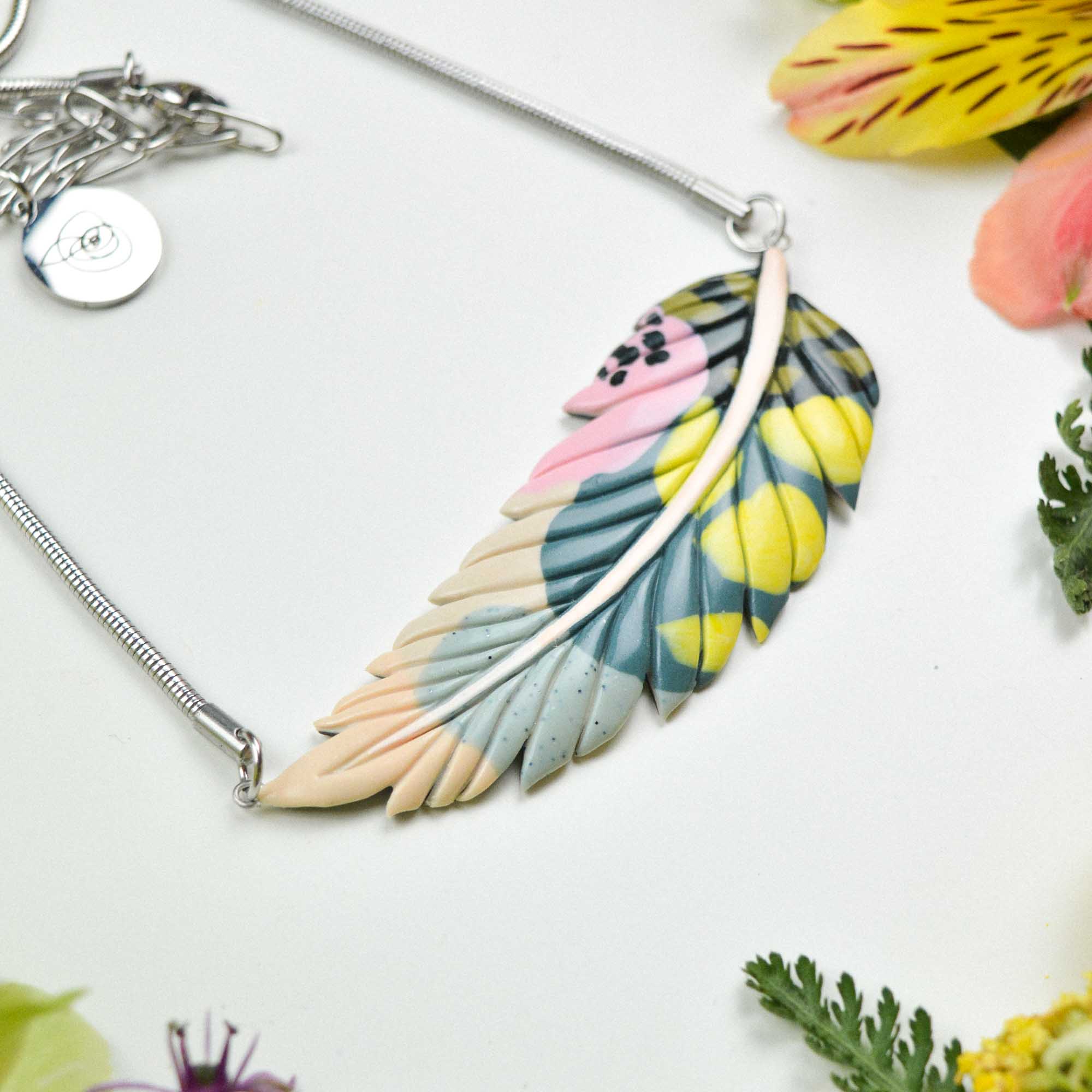 Feather-Leaf necklace - Image 3