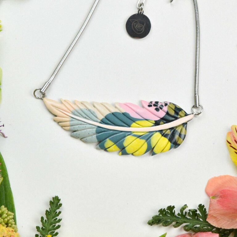 Feather-Leaf necklace