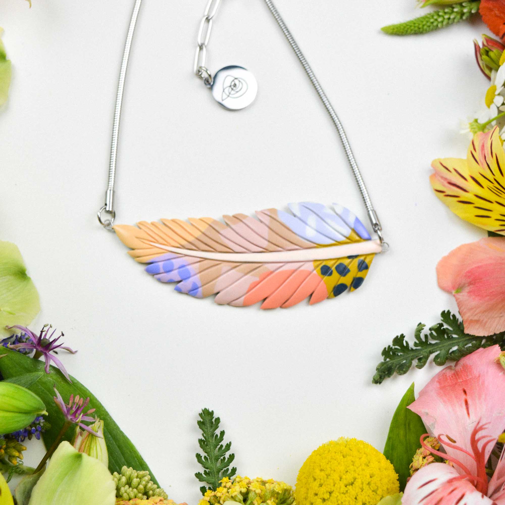 Feather-Leaf necklace - Image 3