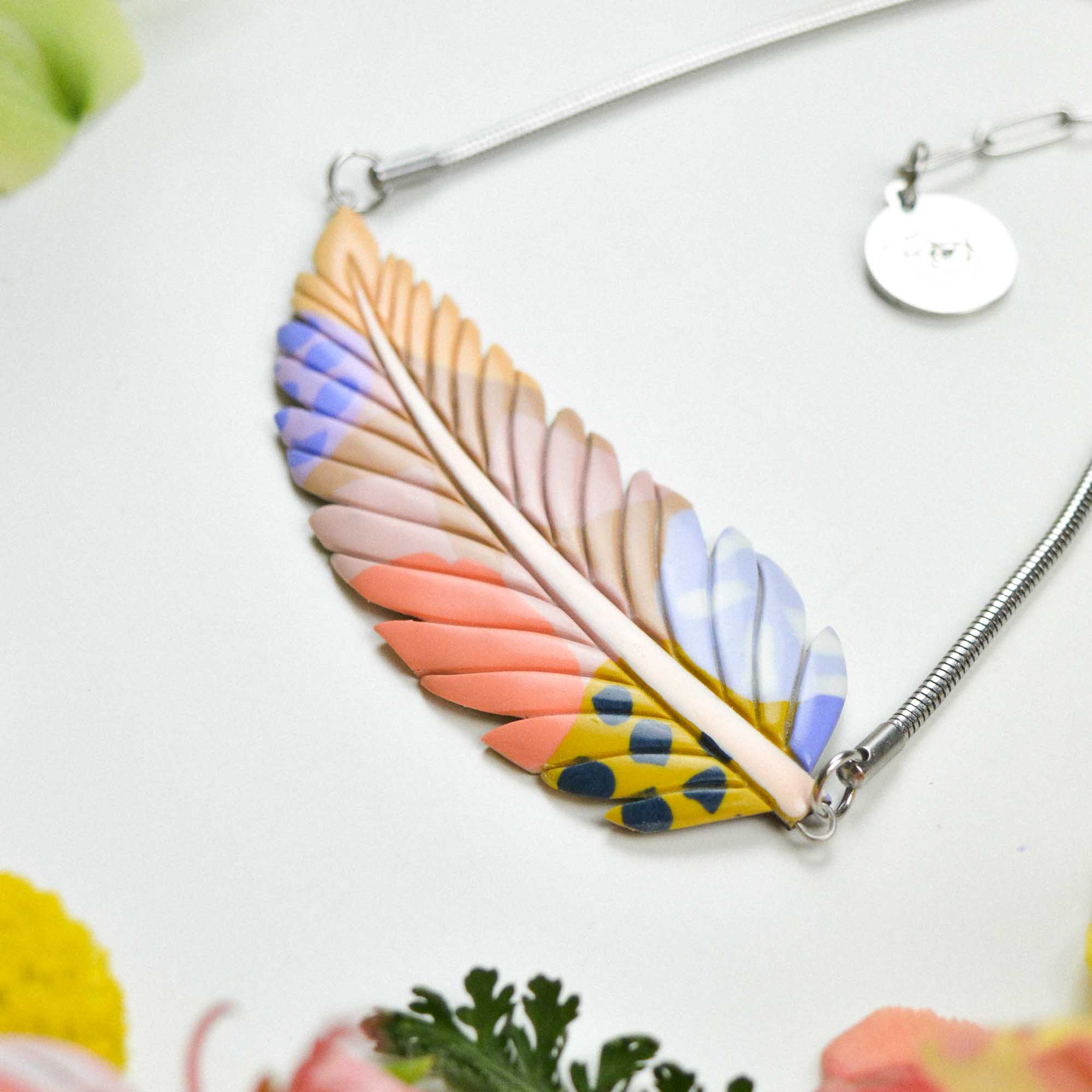 Feather-Leaf necklace - Image 2