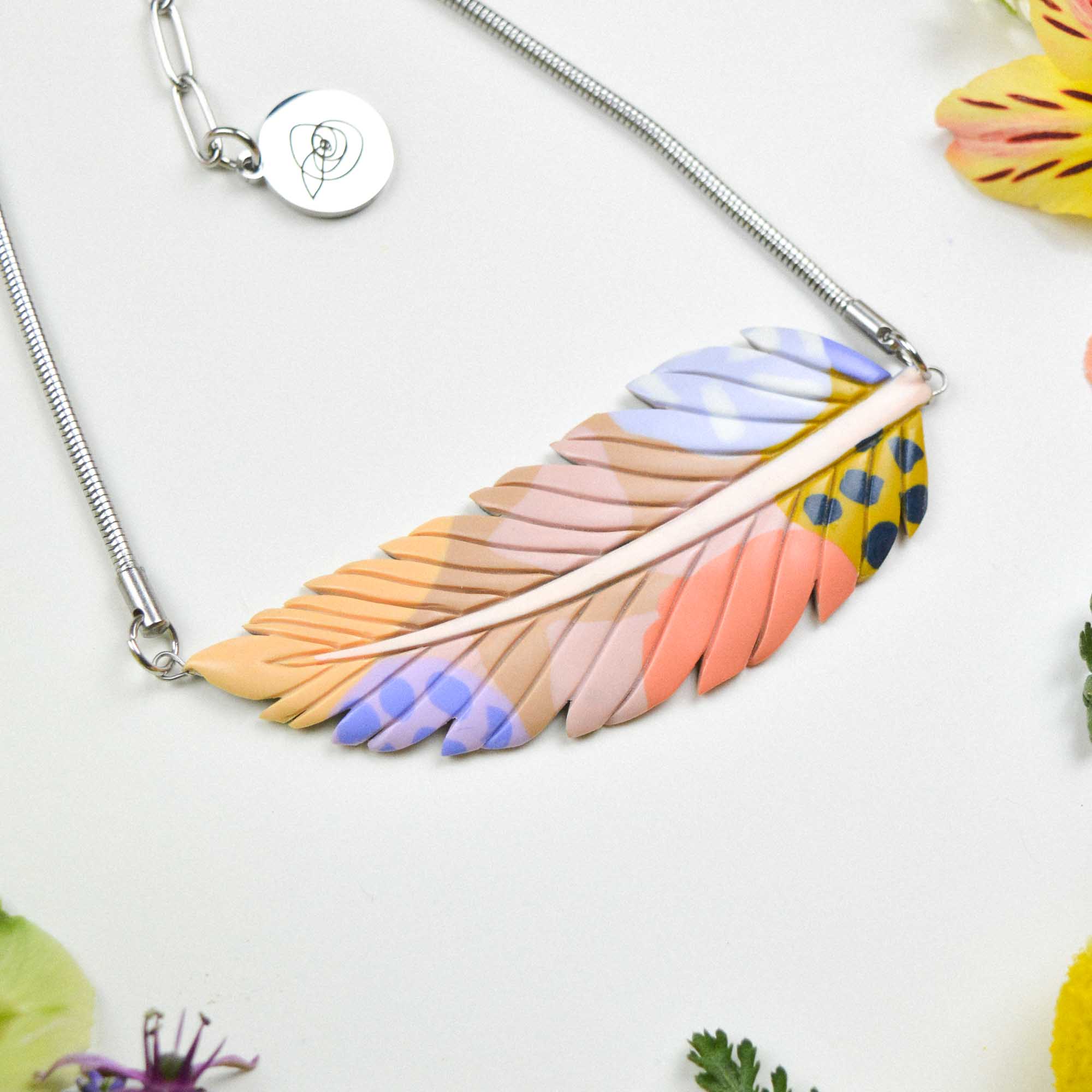 Feather-Leaf necklace