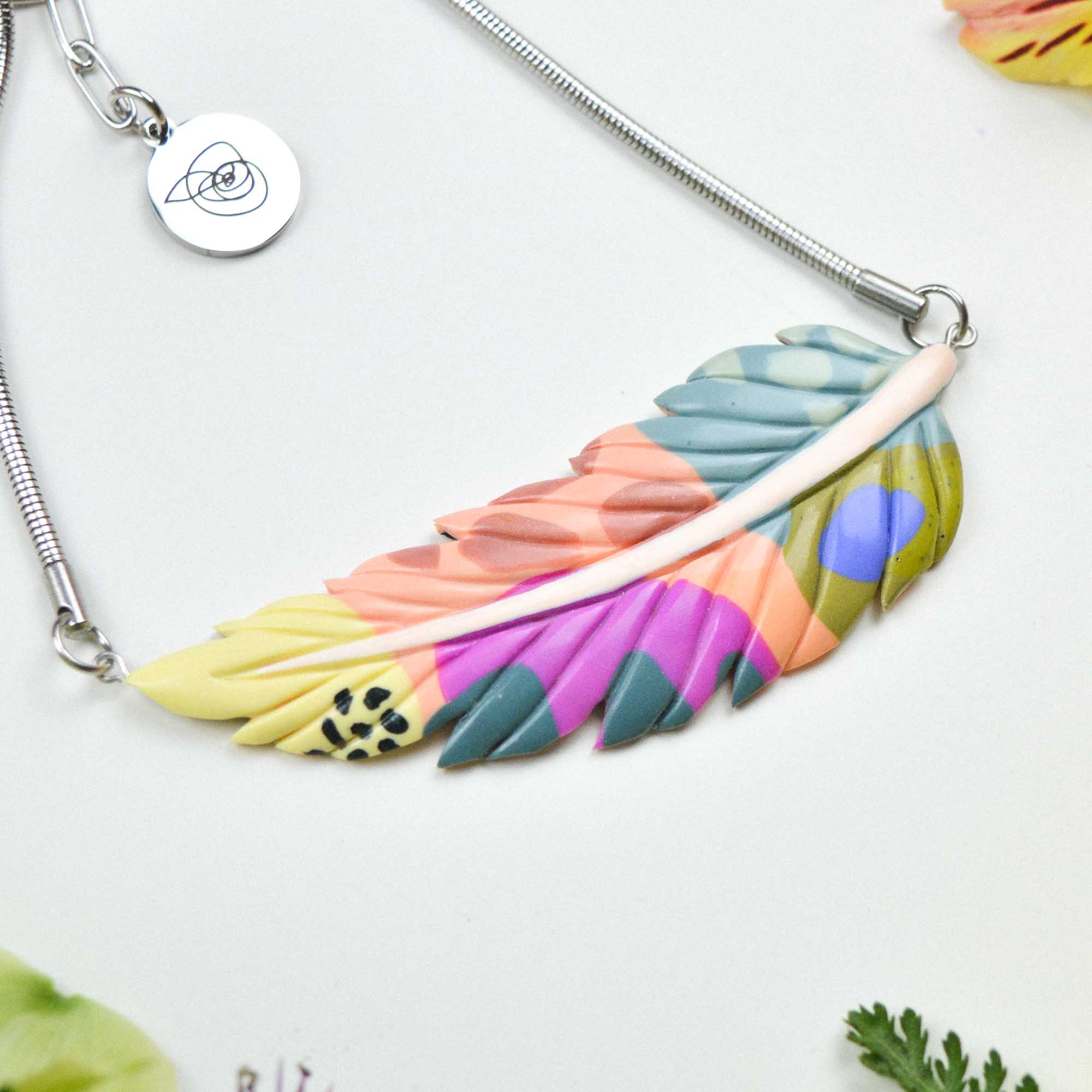 Feather-Leaf necklace - Image 3