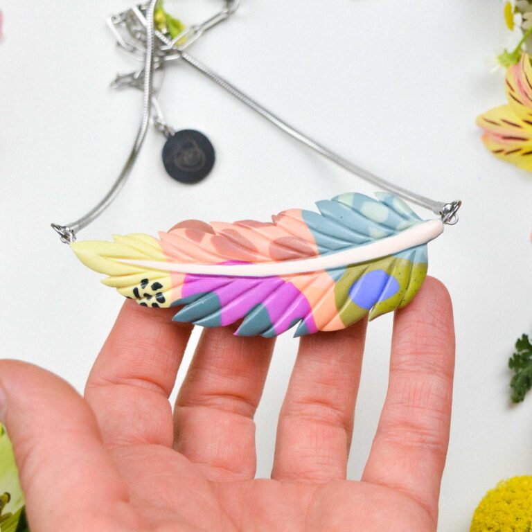 Feather-Leaf necklace