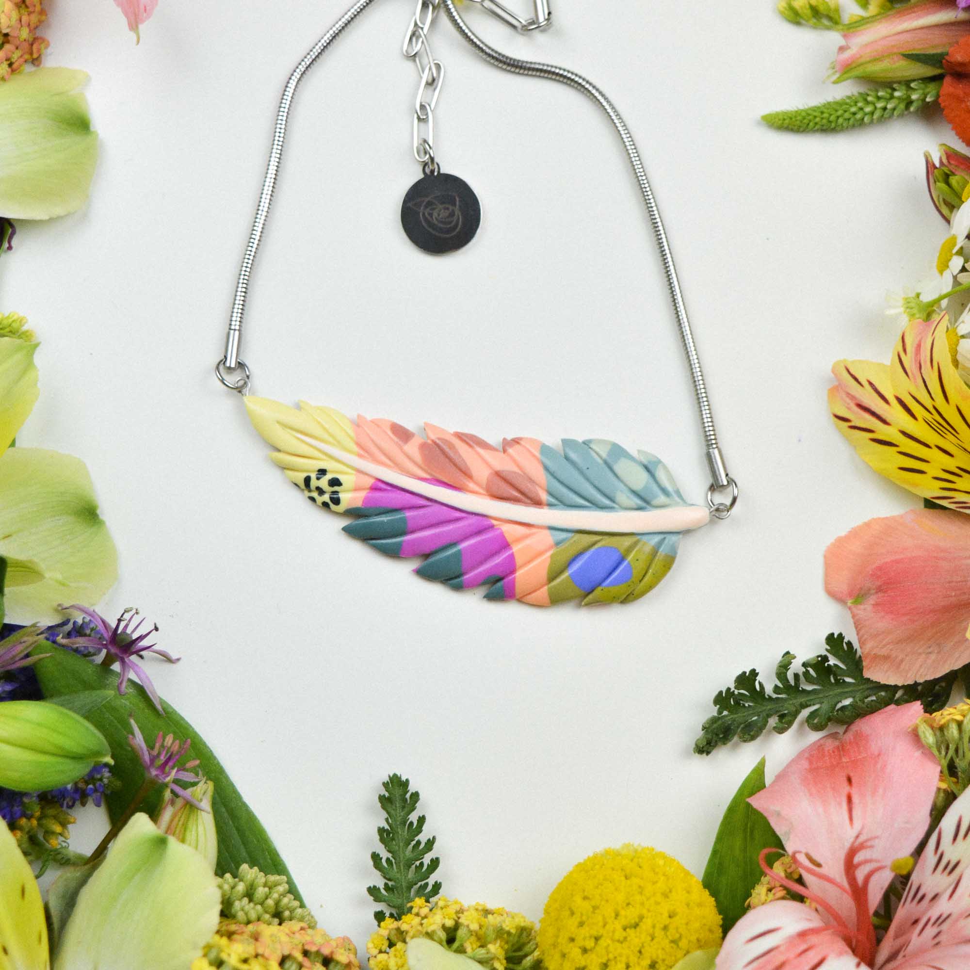 Feather-Leaf necklace - Image 2