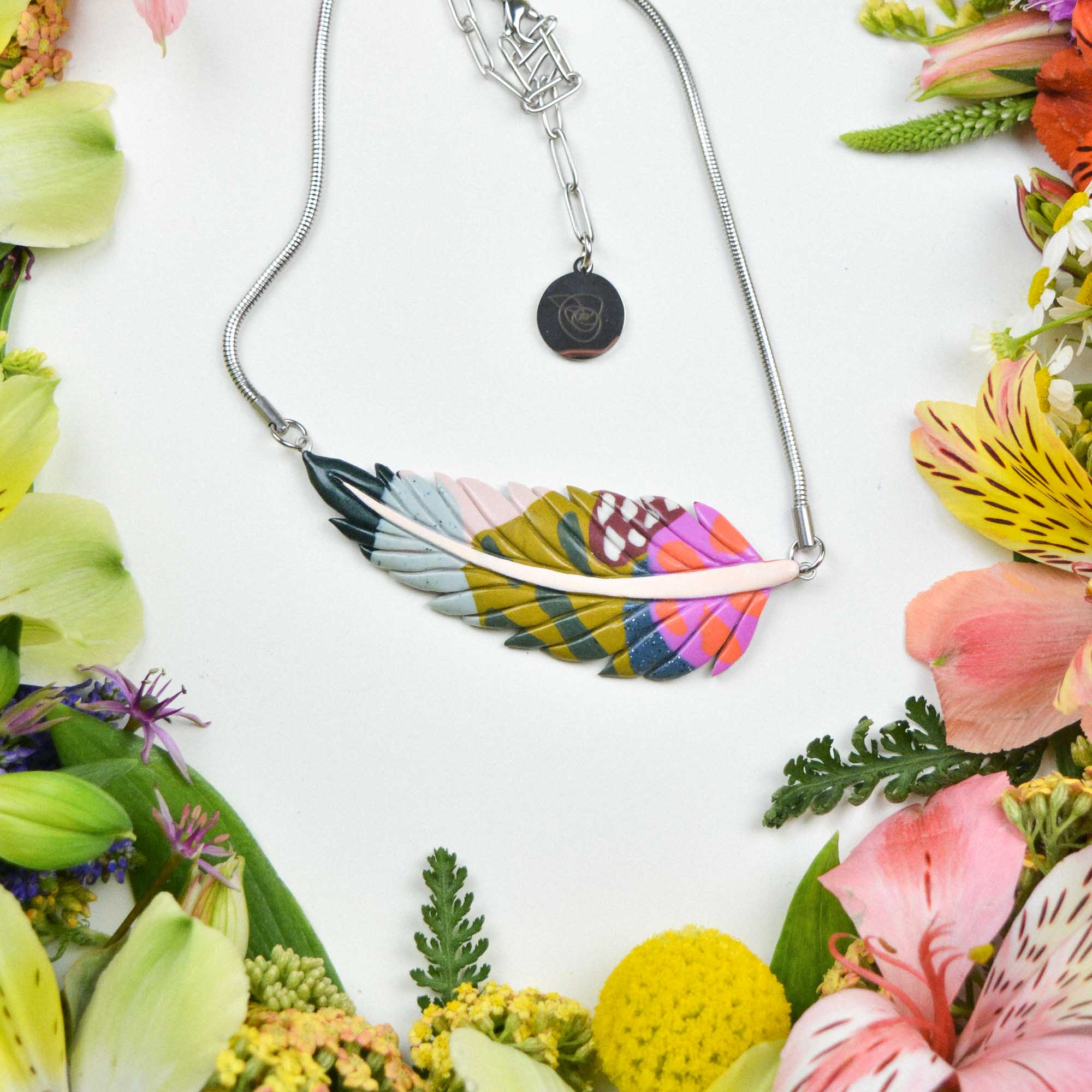 Feather-Leaf necklace - Image 3