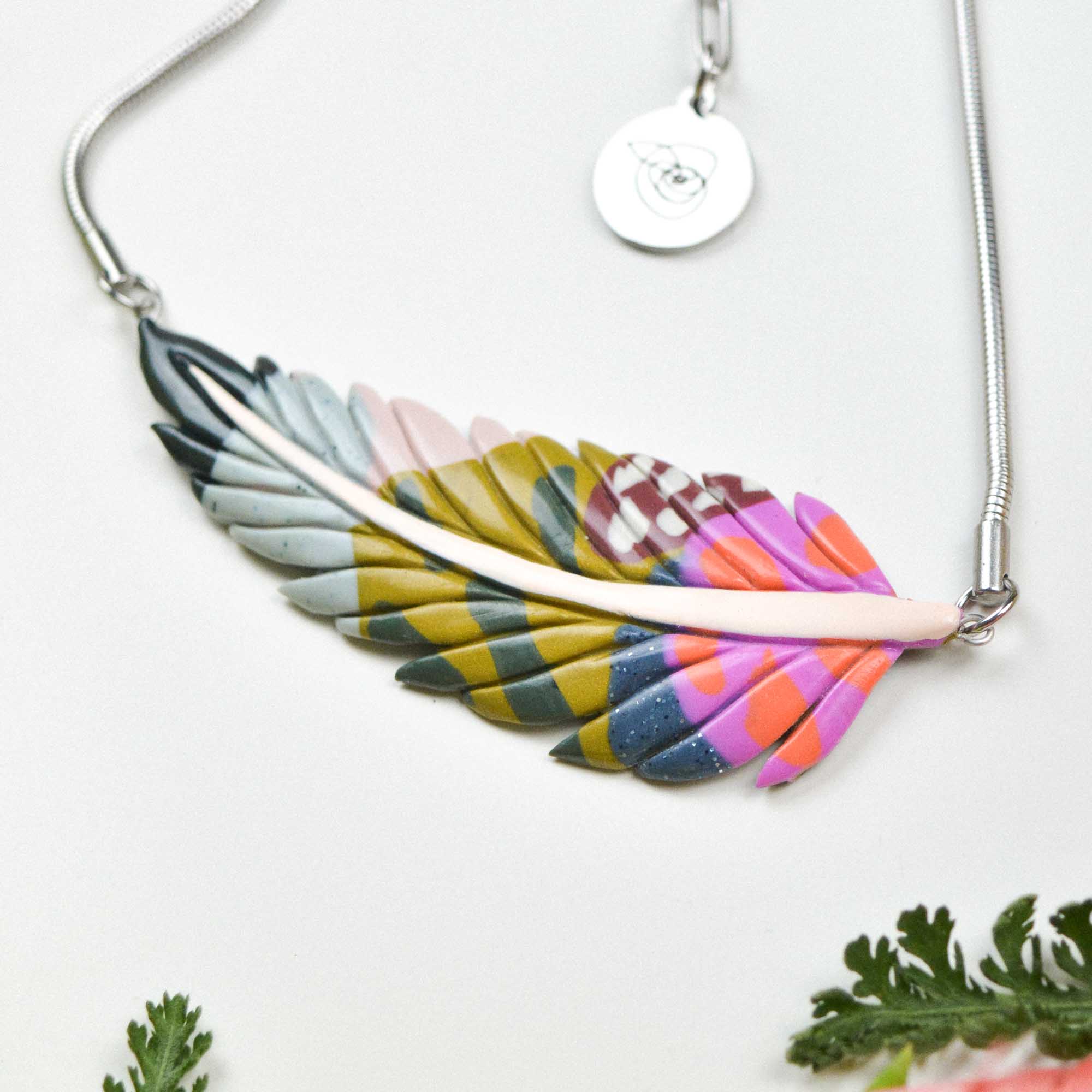 Feather-Leaf necklace - Image 2