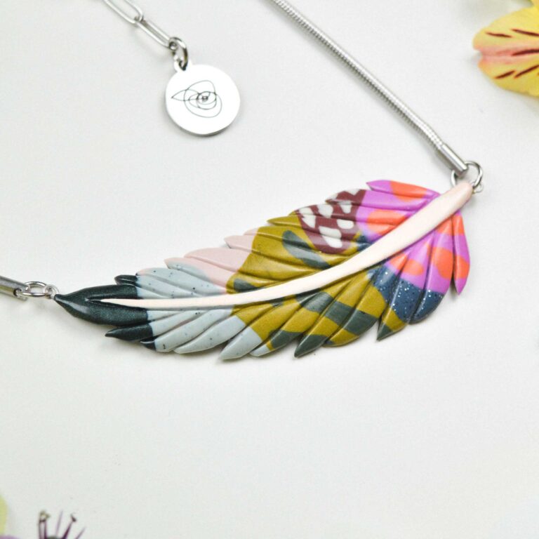 Feather-Leaf necklace
