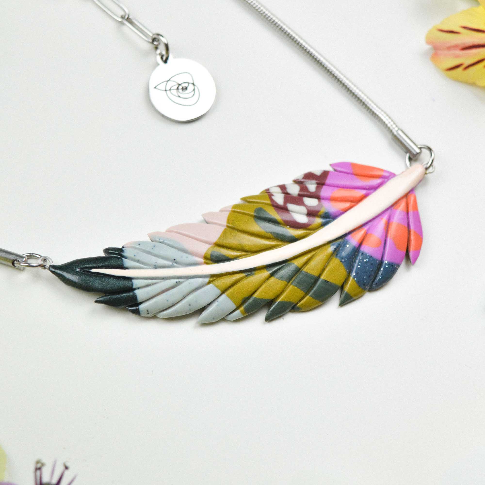 Feather-Leaf necklace