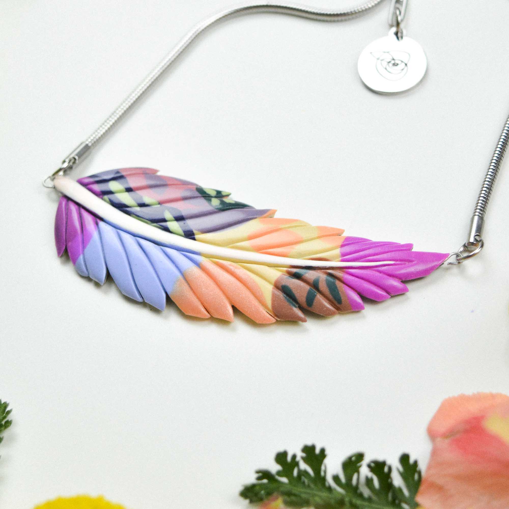 Feather-Leaf necklace - Image 4