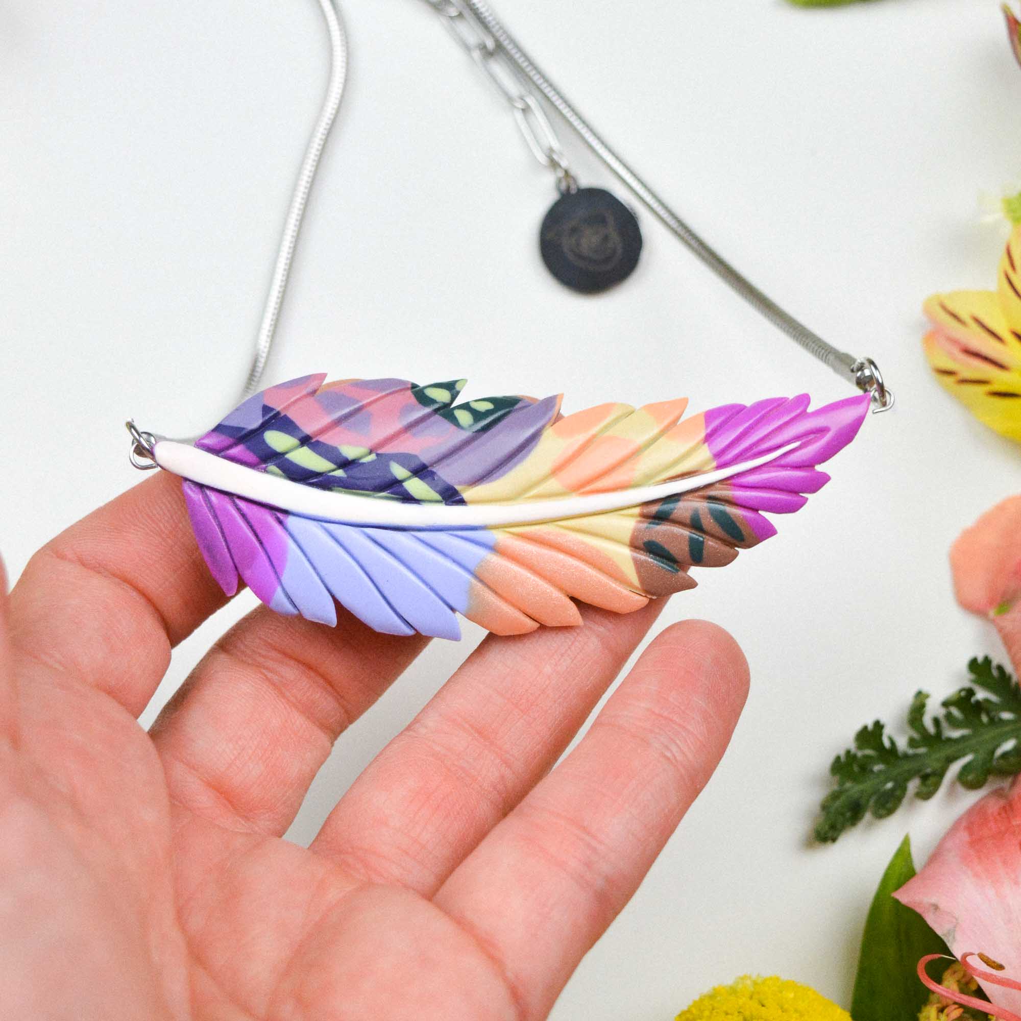 Feather-Leaf necklace - Image 2