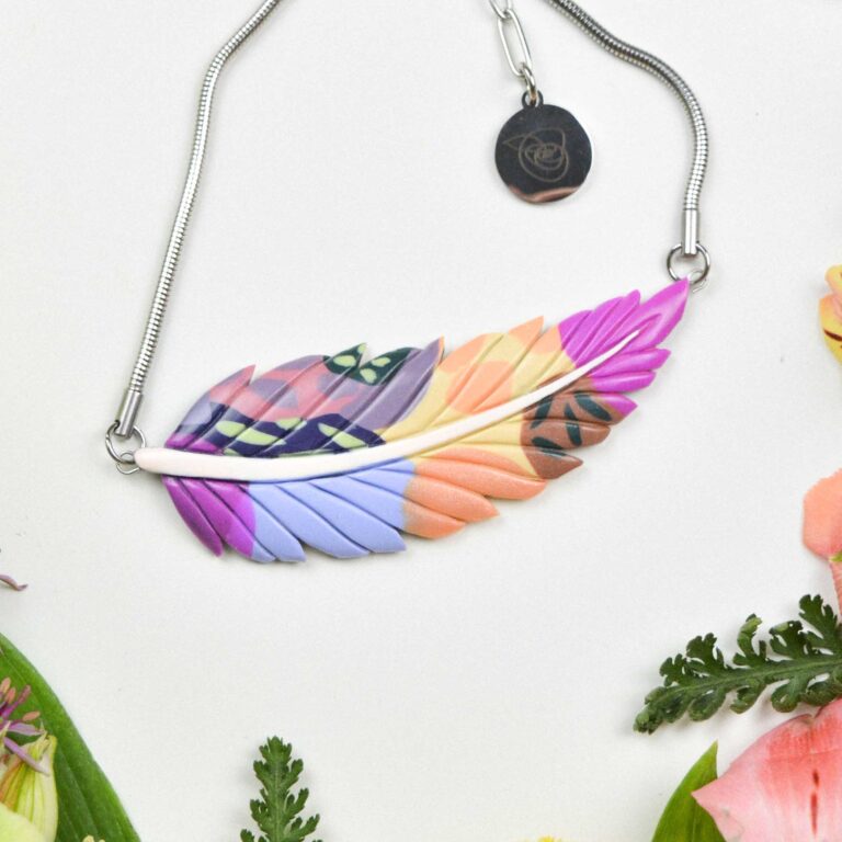Feather-Leaf necklace
