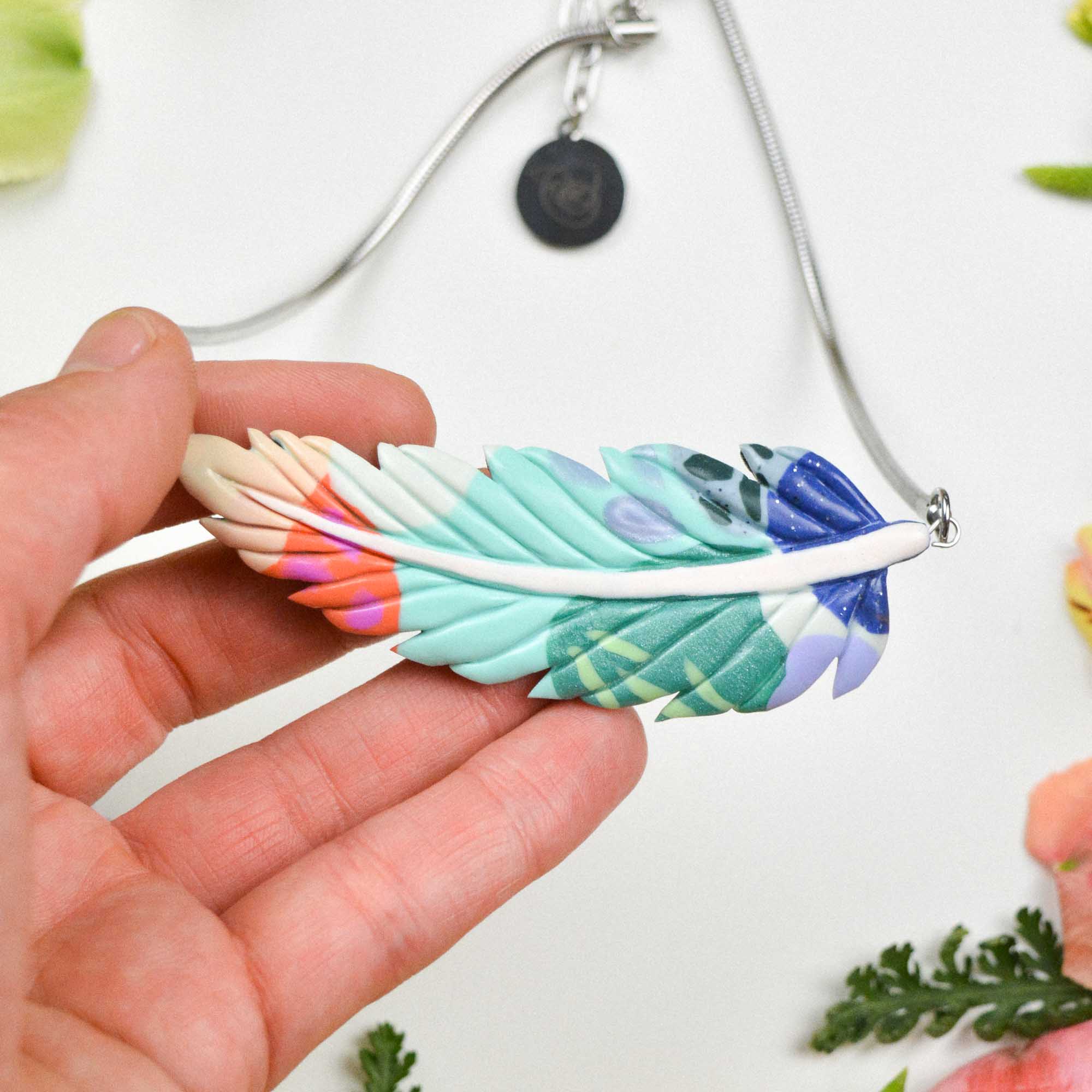 Feather-Leaf necklace - Image 4