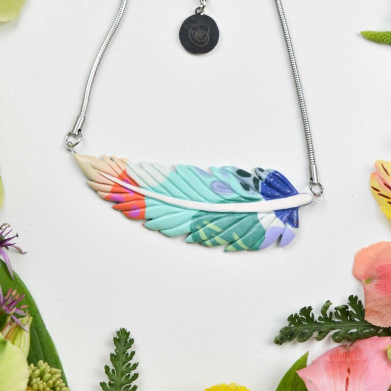 Feather-Leaf necklace