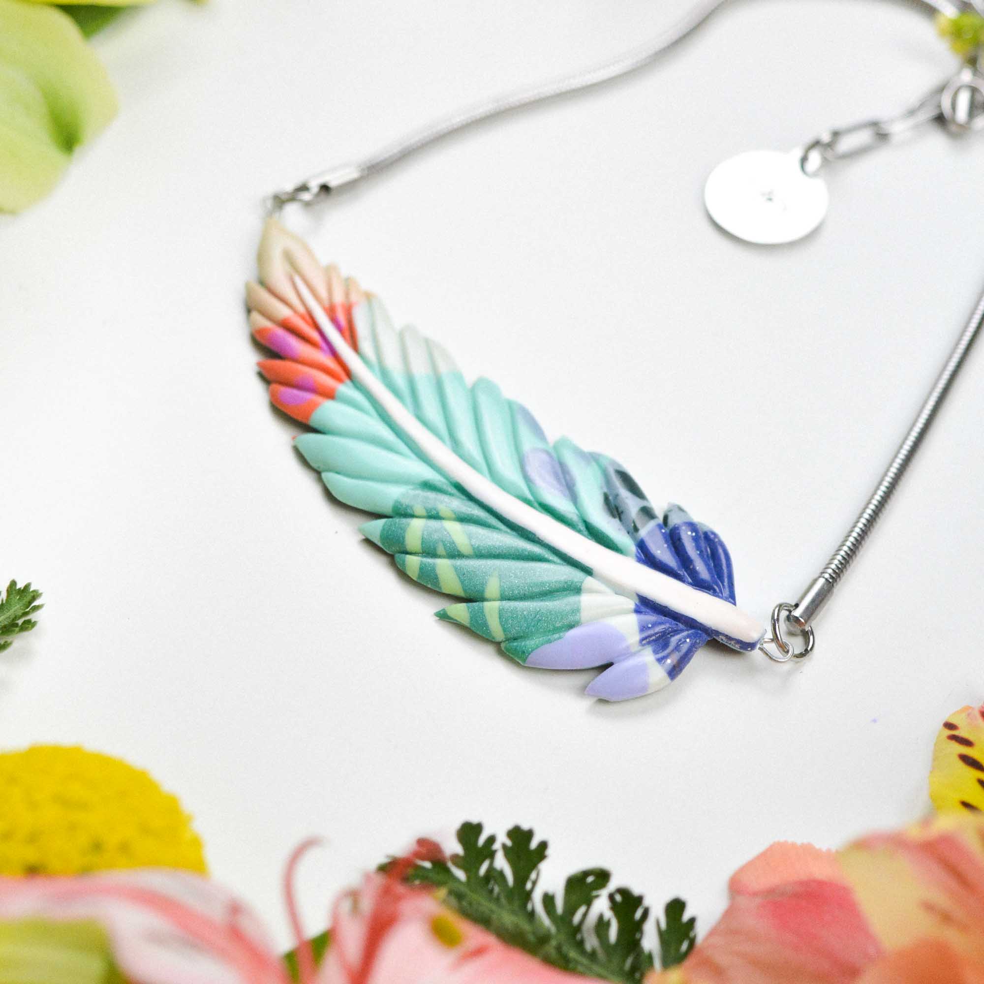 Feather-Leaf necklace - Image 3