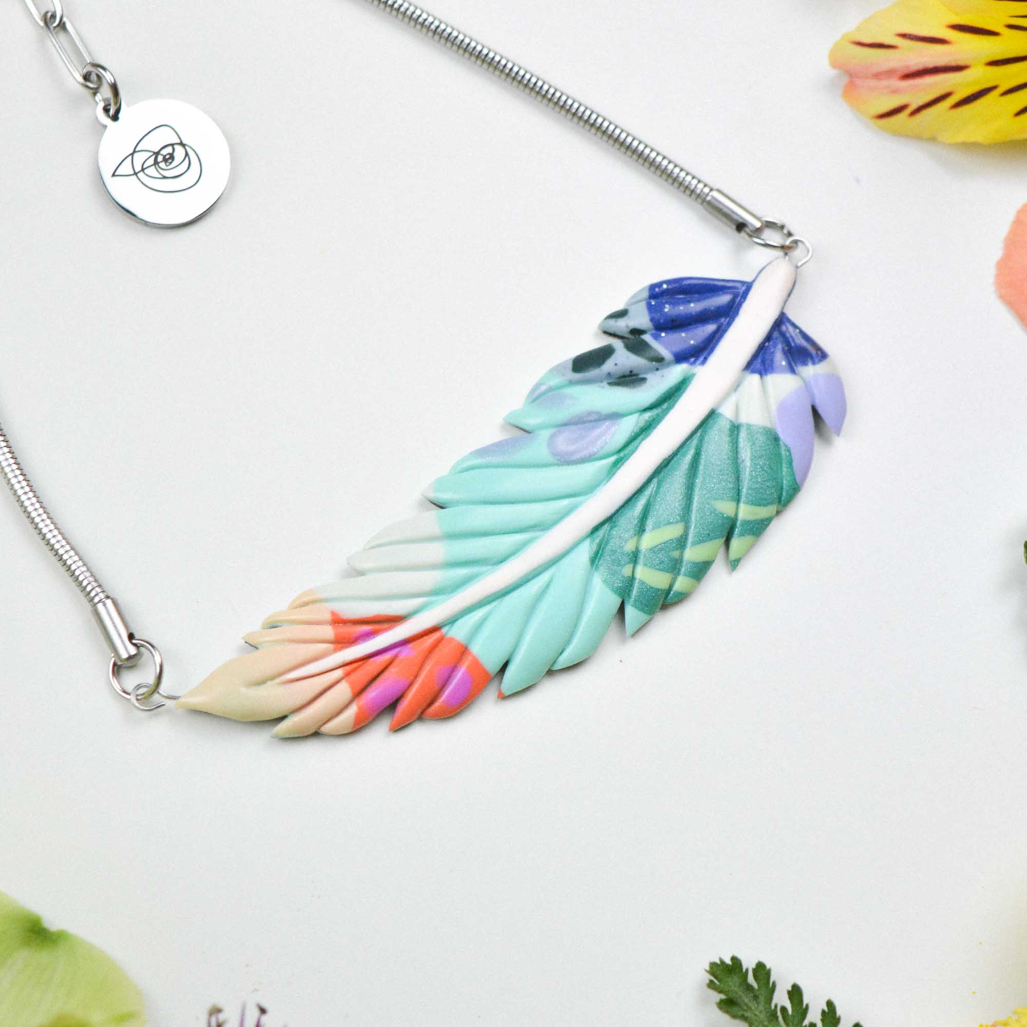 Feather-Leaf necklace - Image 2