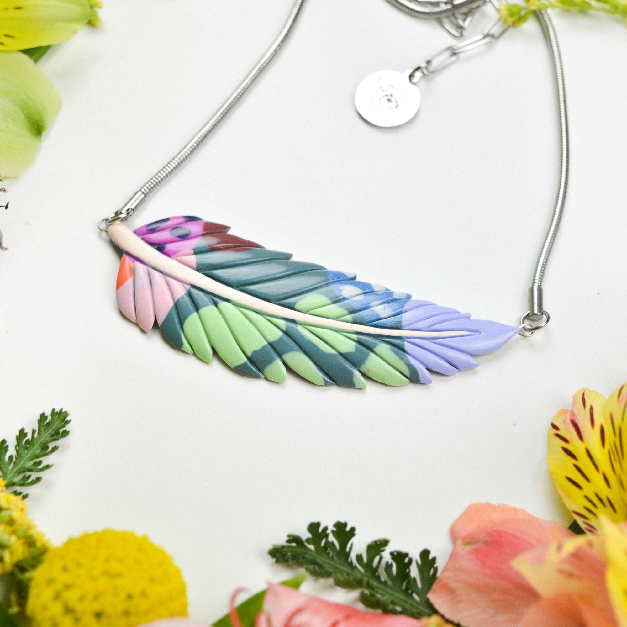 Feather-Leaf necklace - Image 4