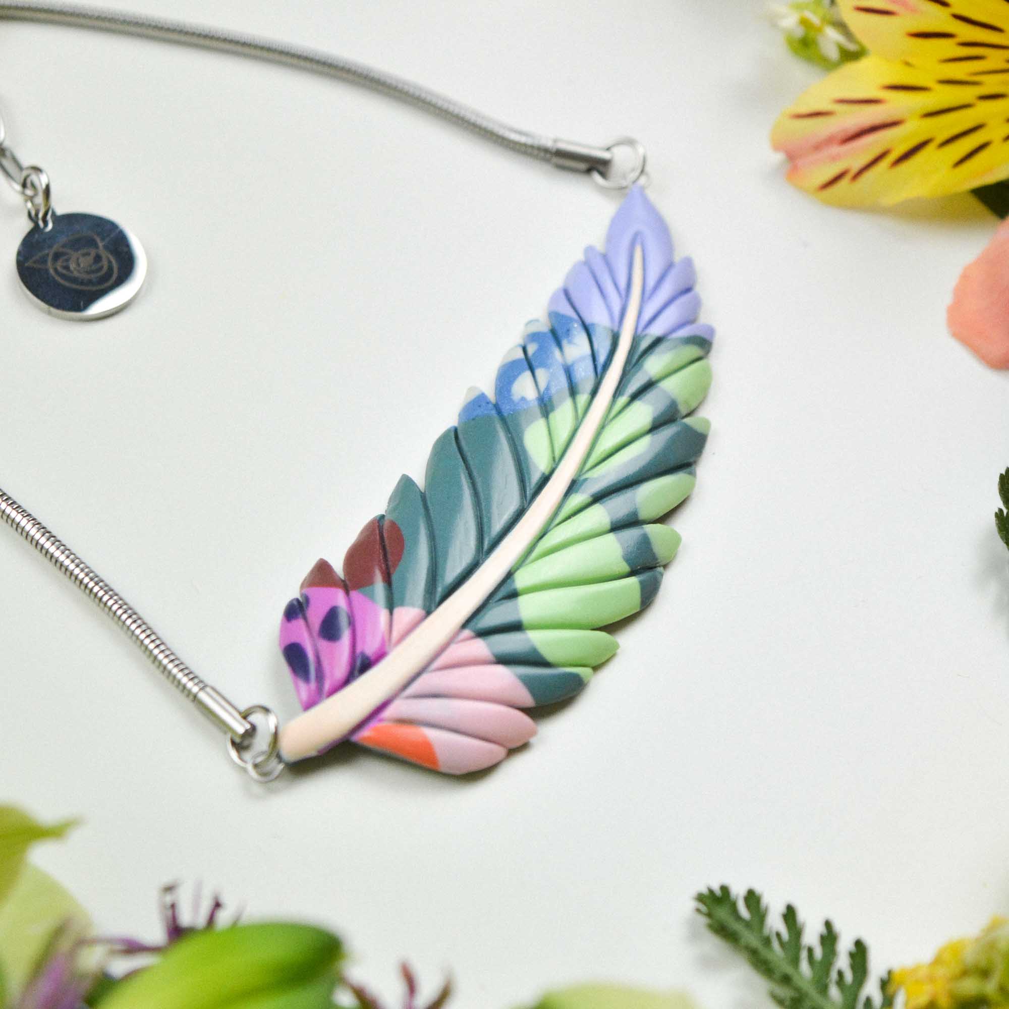 Feather-Leaf necklace - Image 3