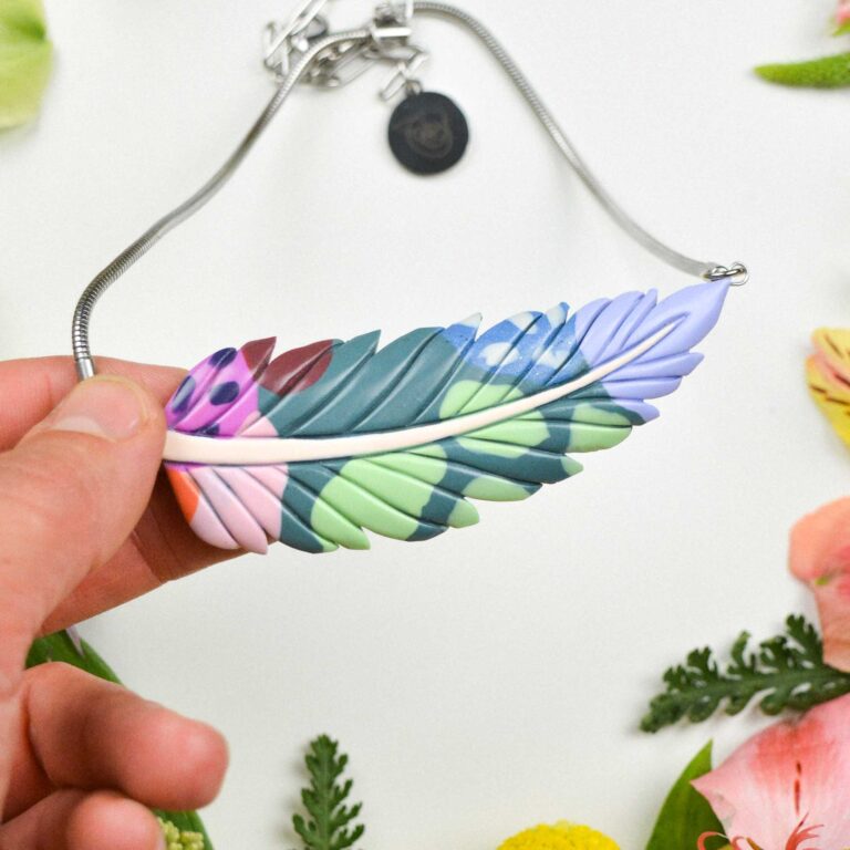 Feather-Leaf necklace