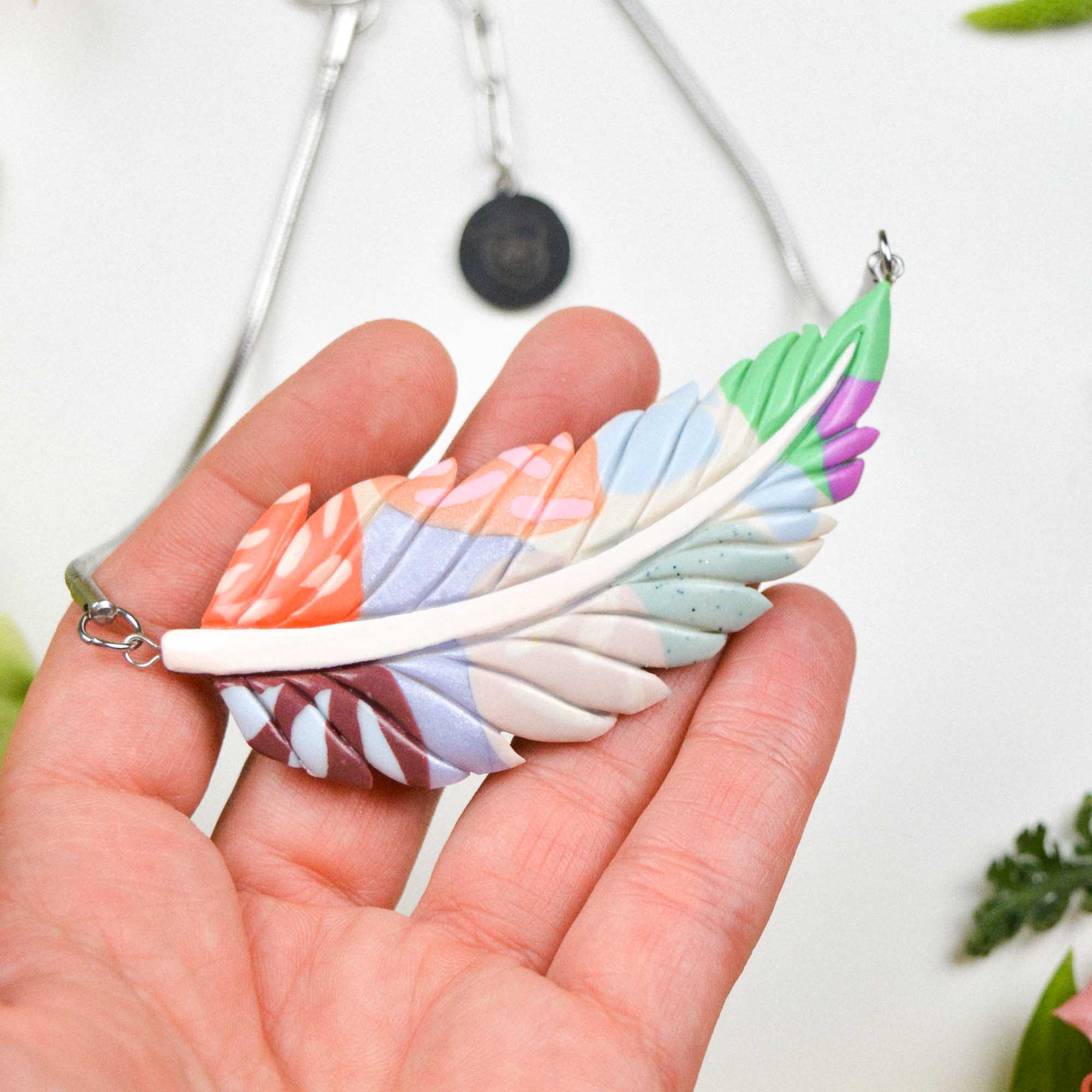 Feather-Leaf necklace - Image 3