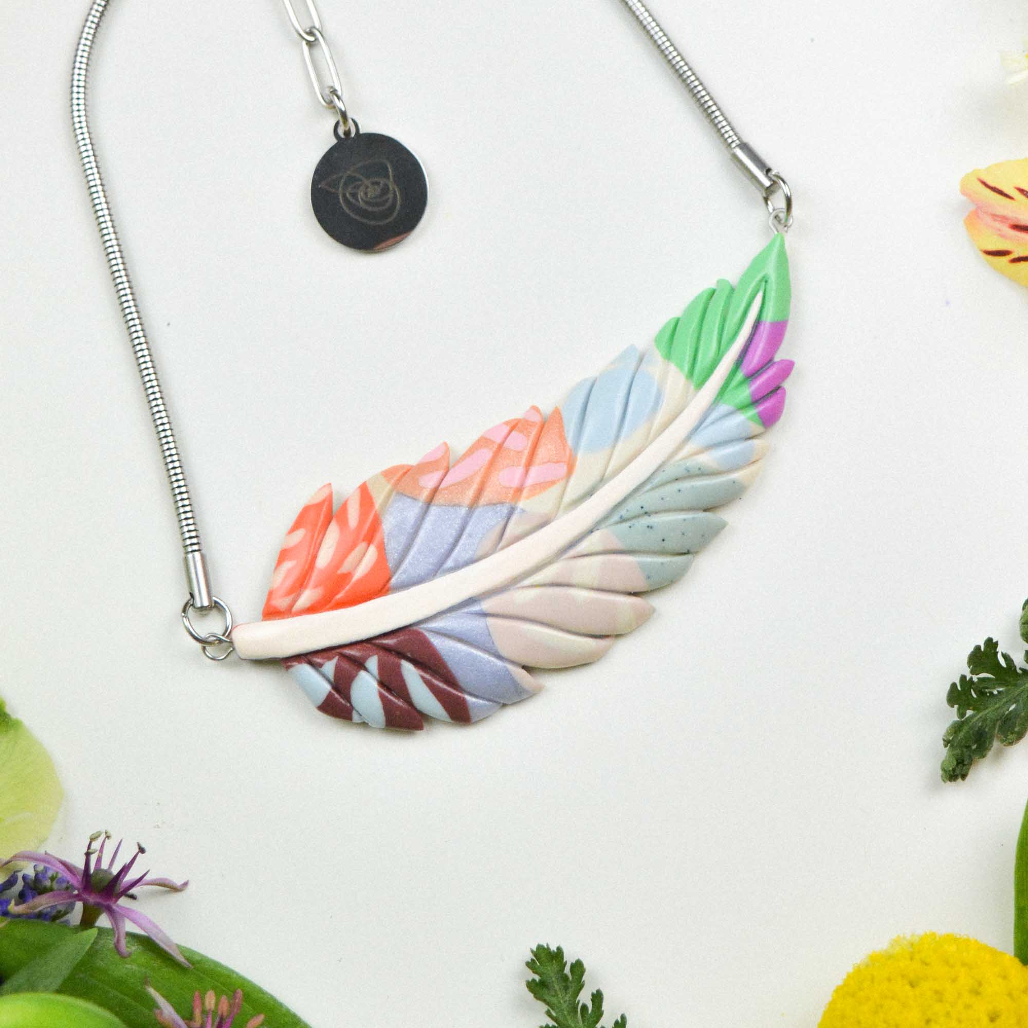 Feather-Leaf necklace - Image 2