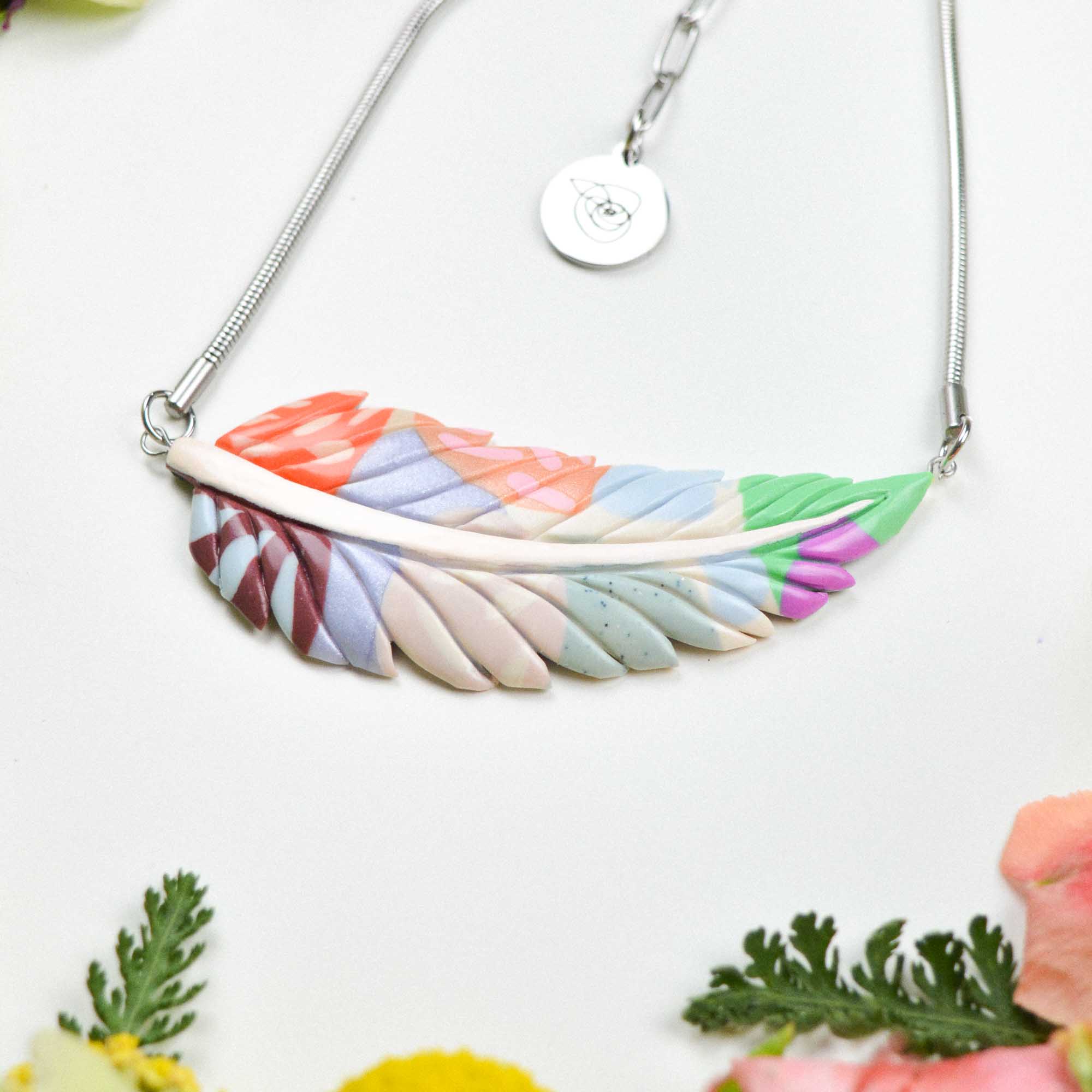 Feather-Leaf necklace - Image 5