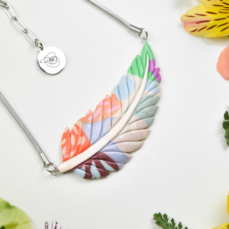 Feather-Leaf necklace
