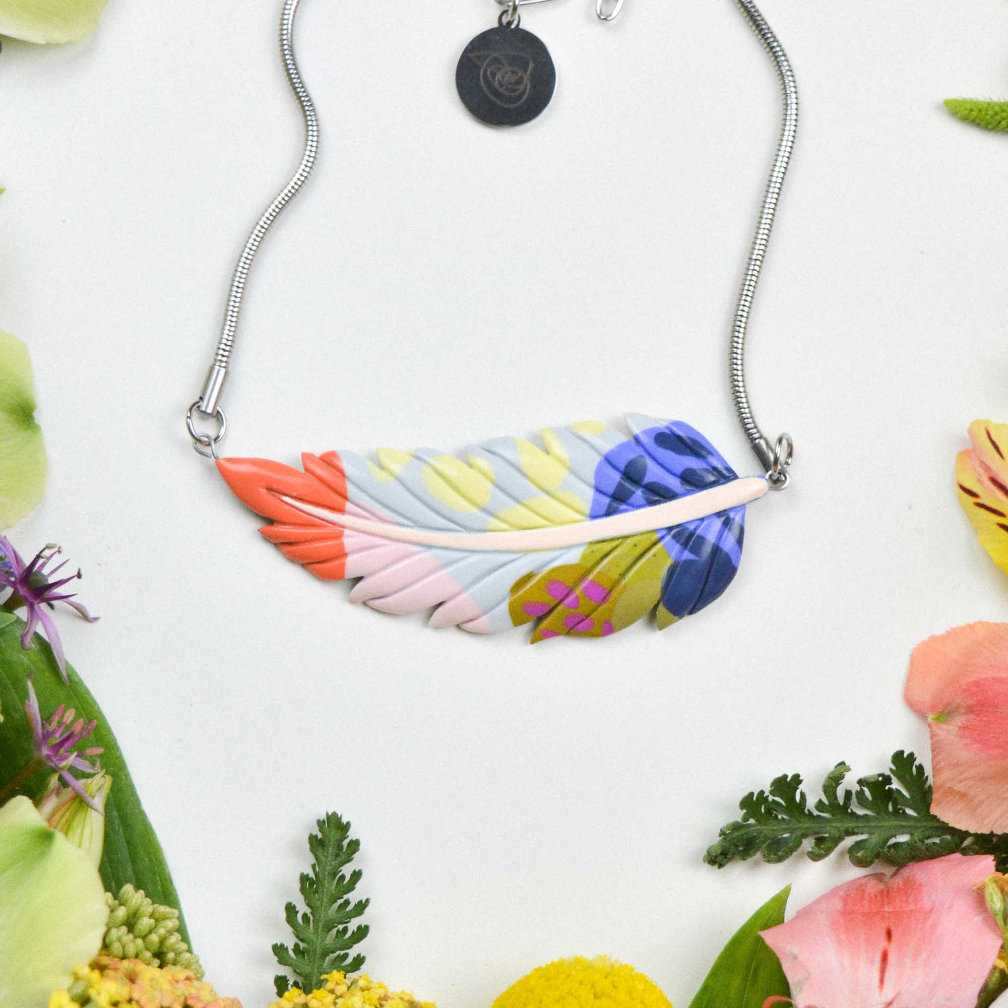 Feather-Leaf necklace