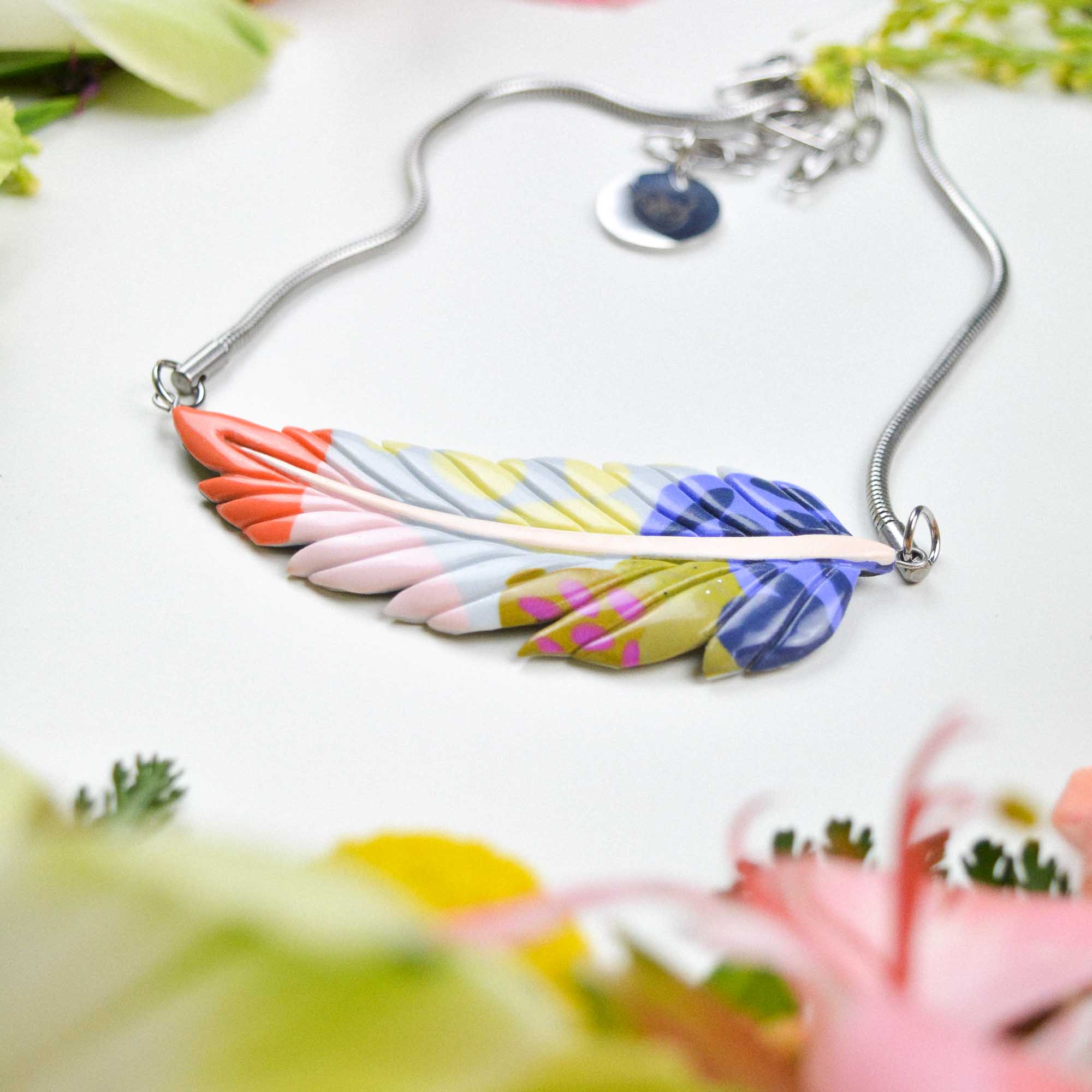 Feather-Leaf necklace - Image 3