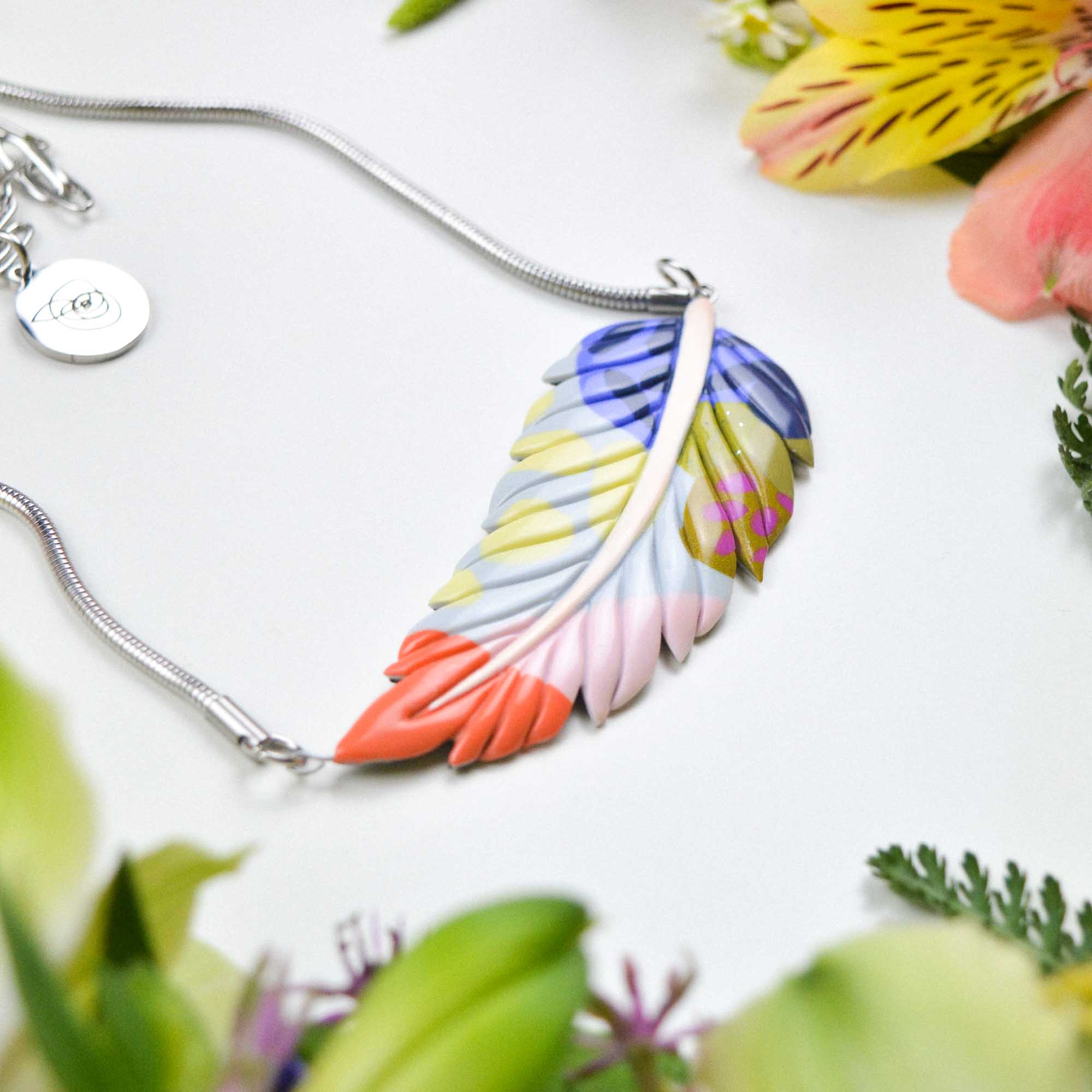 Feather-Leaf necklace - Image 5