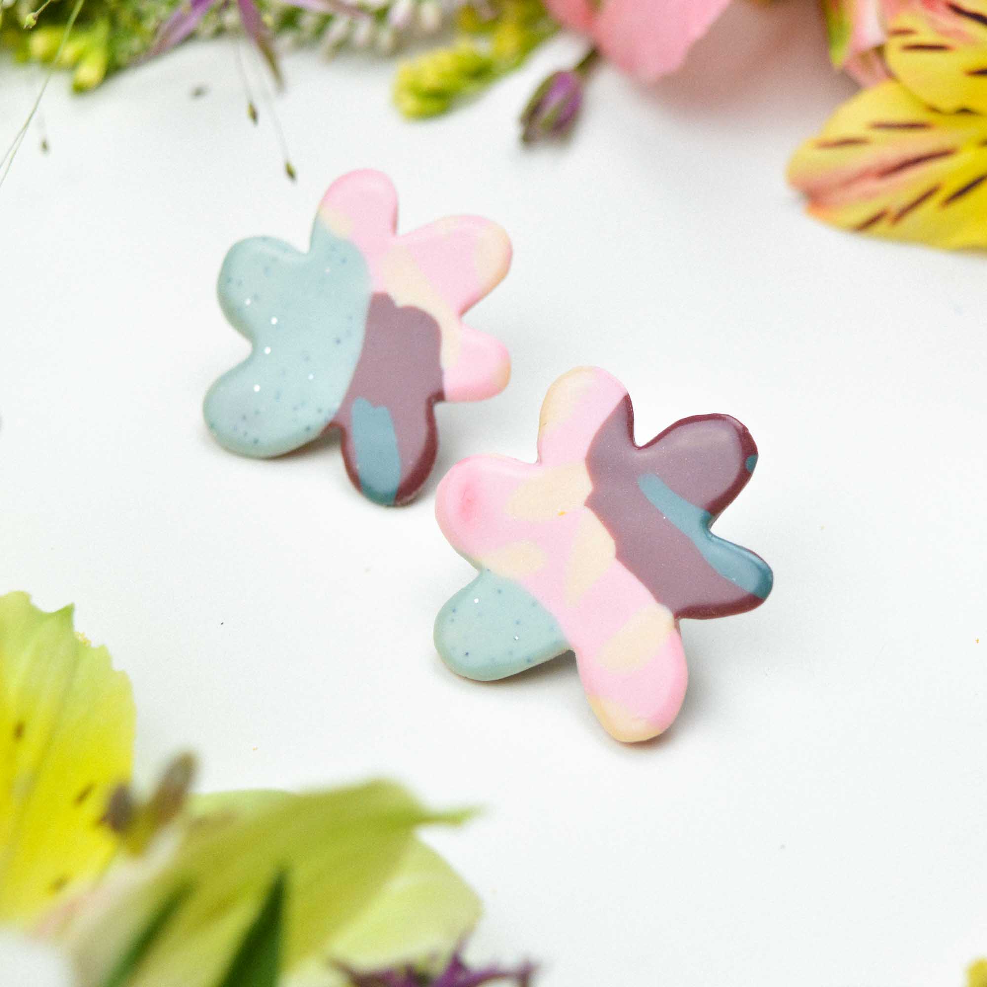 Floral earrings - Image 2