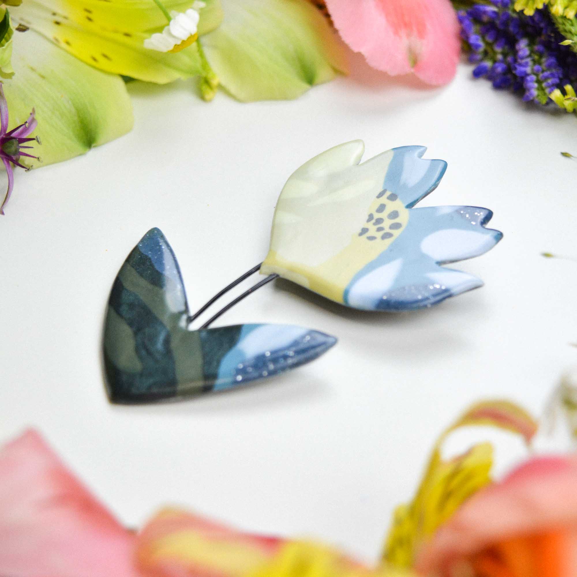 Floral Brooch - Image 4