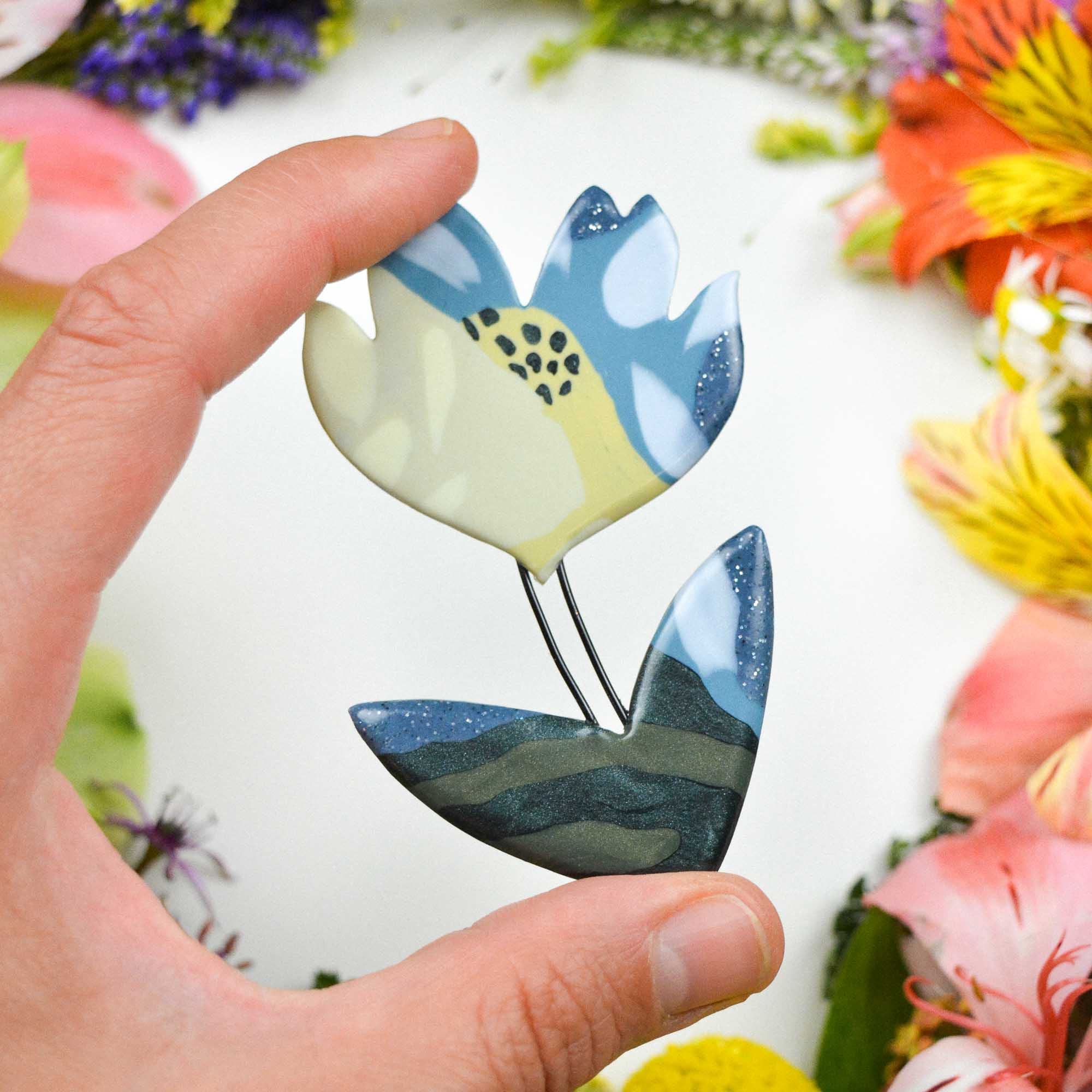 Floral Brooch - Image 2