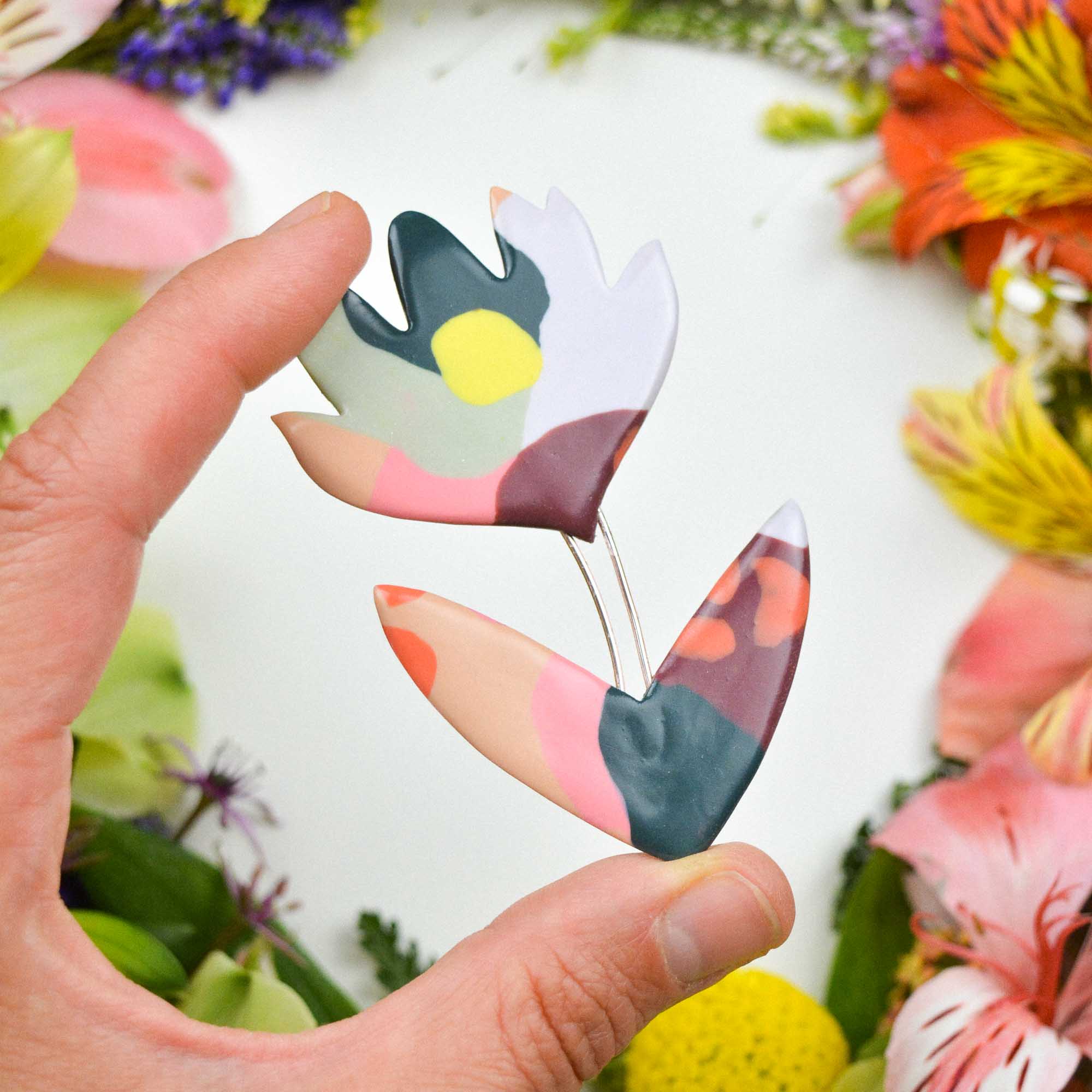 Floral Brooch - Image 5