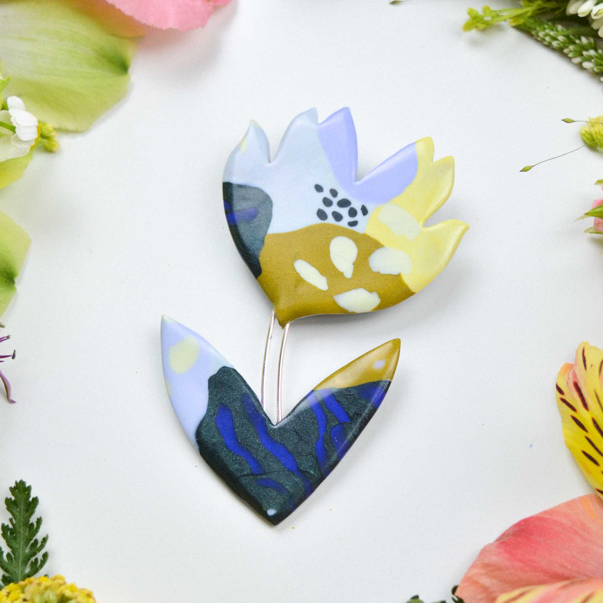 Floral Brooch - Image 5