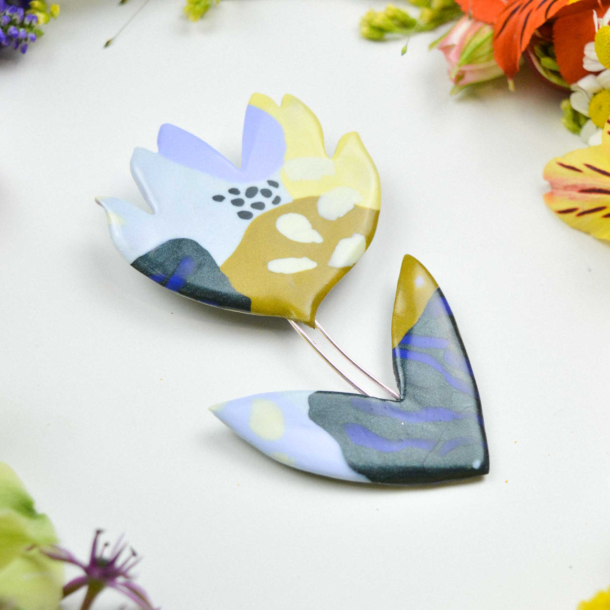 Floral Brooch - Image 2