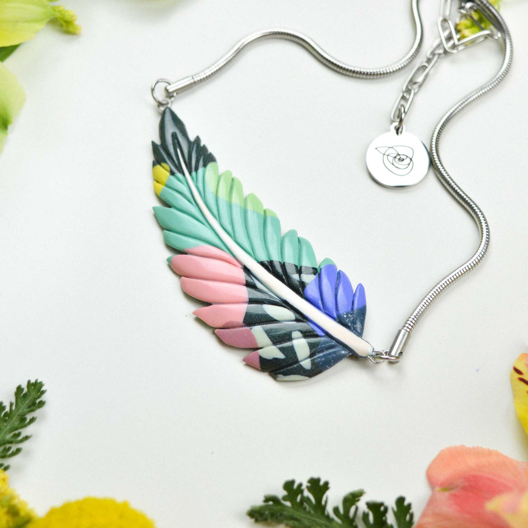 Feather-Leaf necklace - Image 4