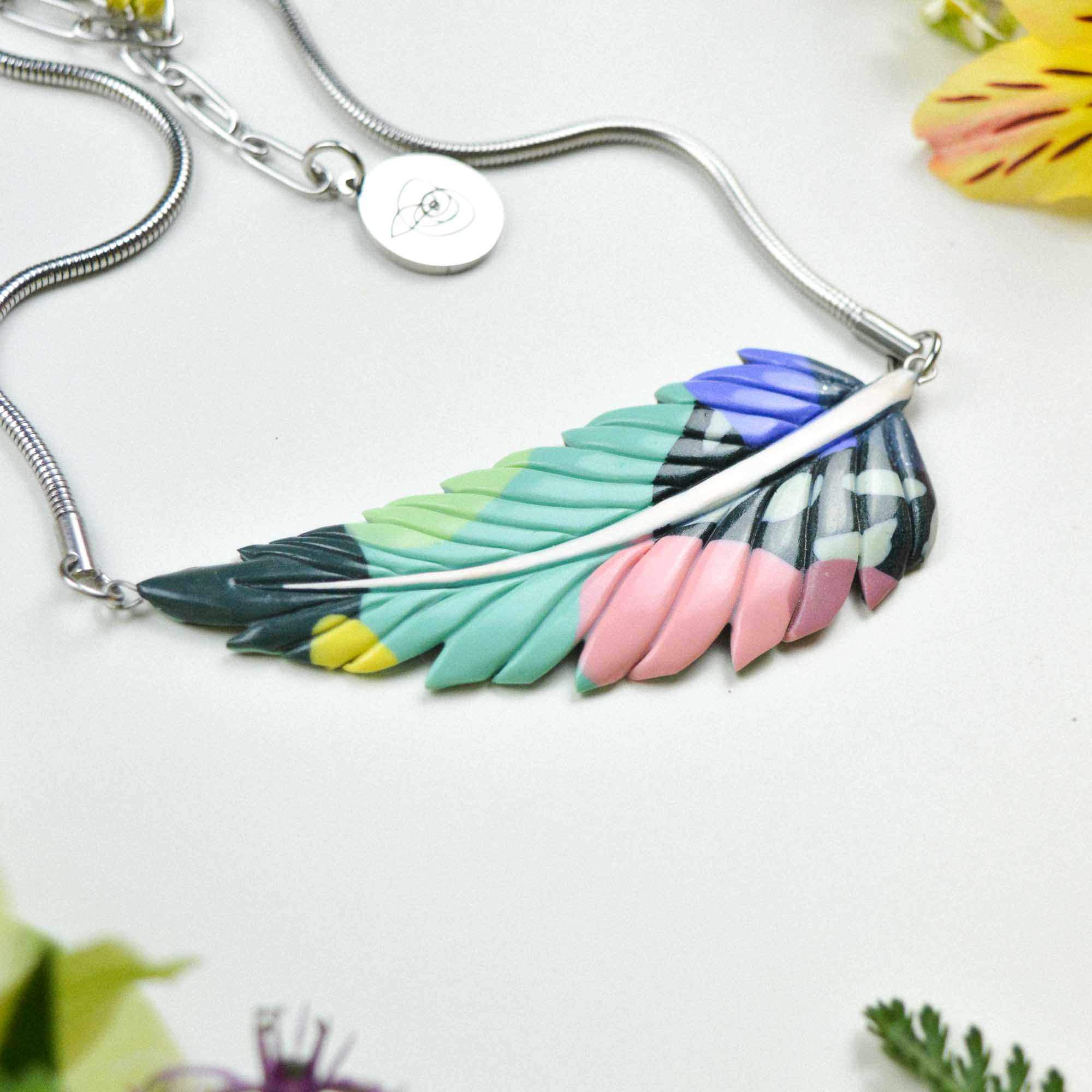 Feather-Leaf necklace - Image 3