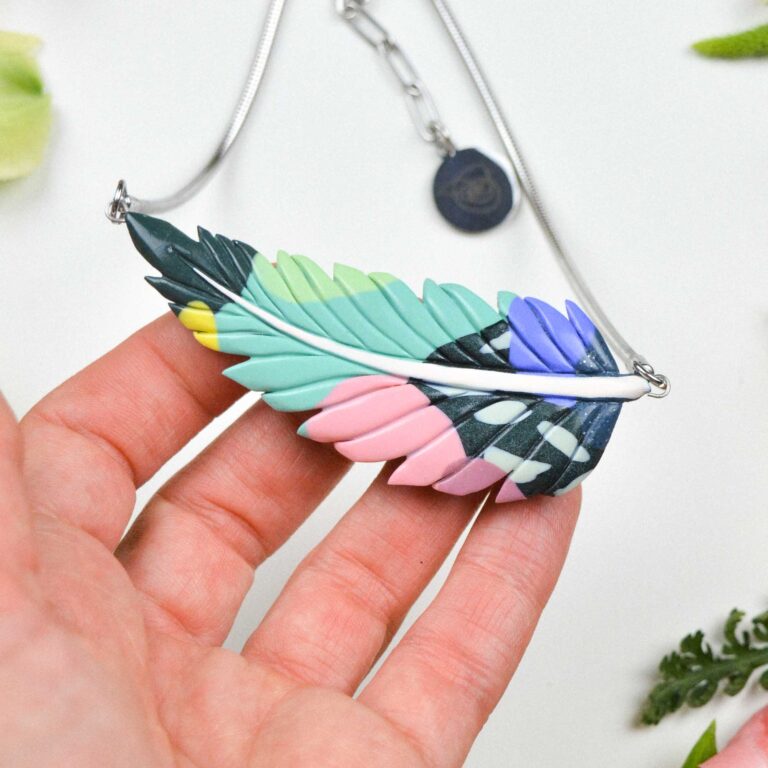 Feather-Leaf necklace