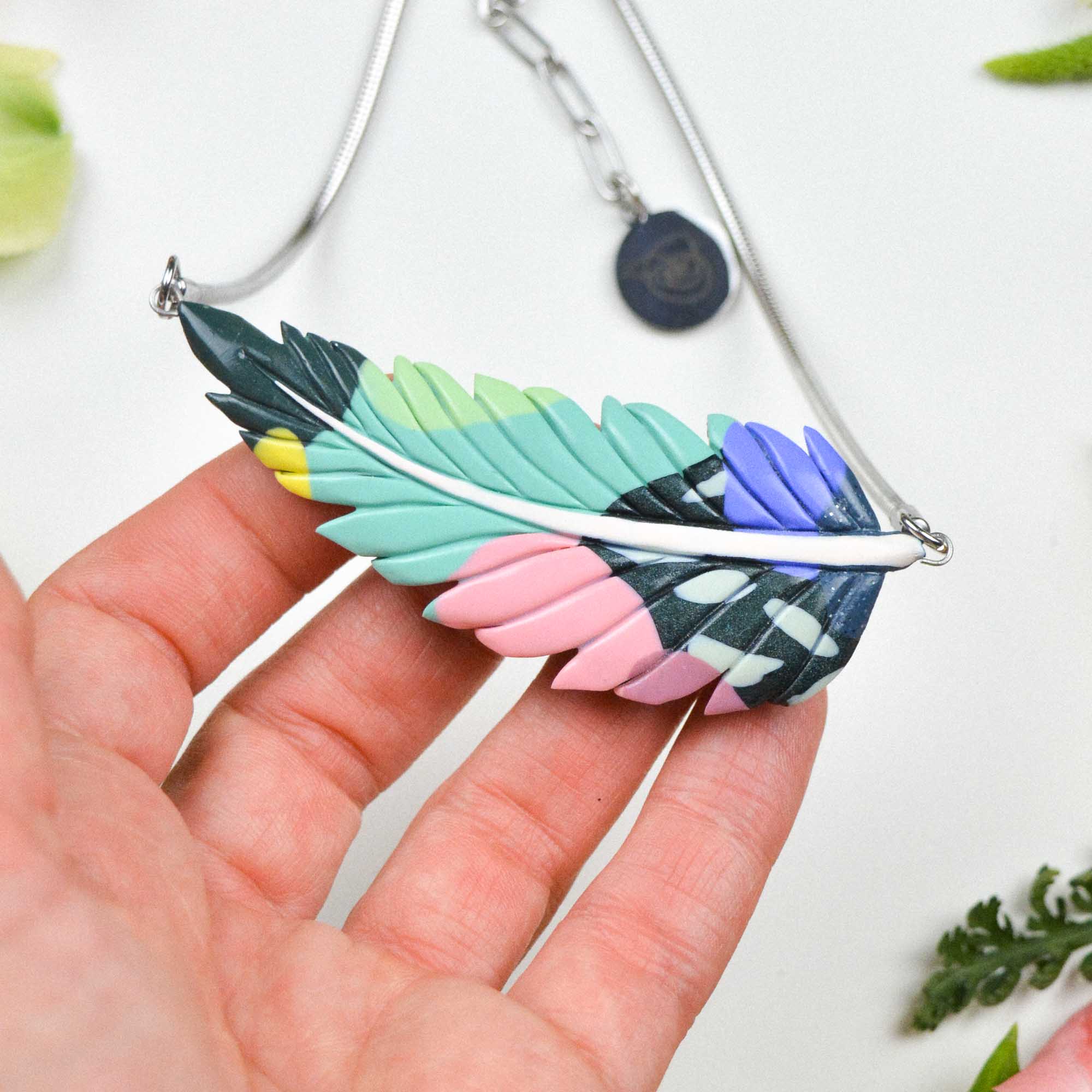 Feather-Leaf necklace
