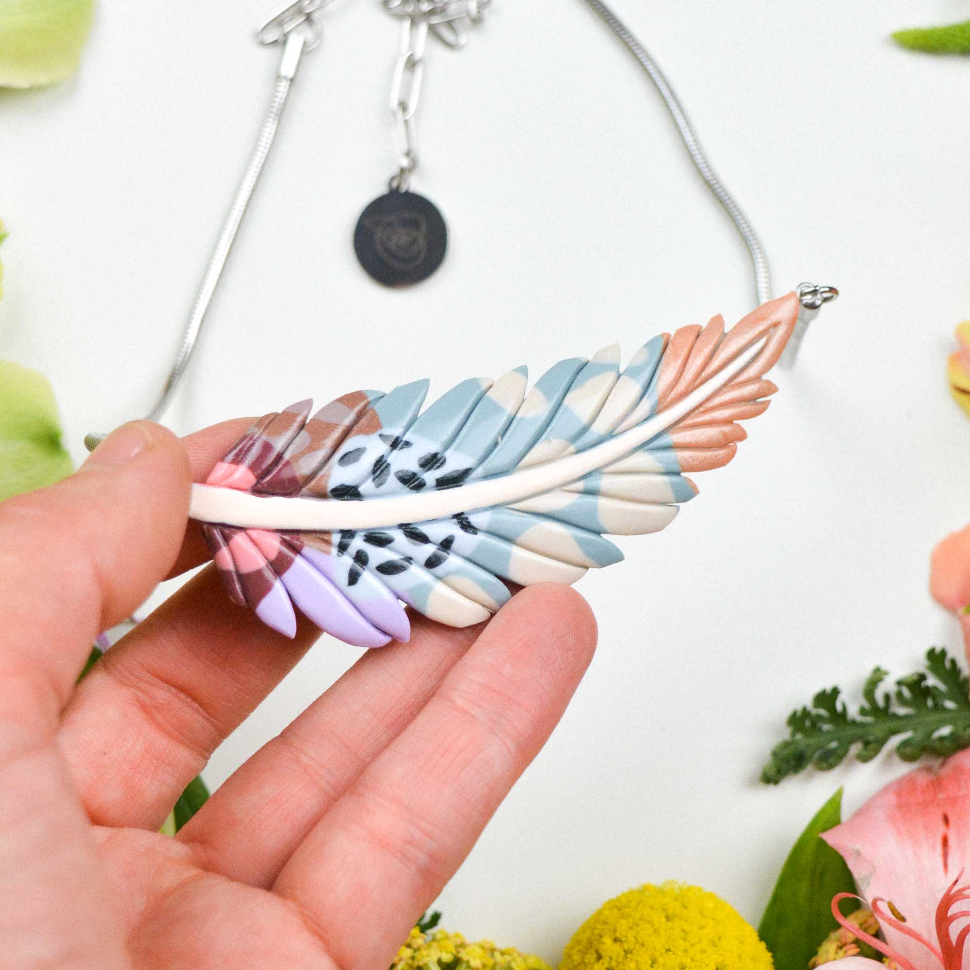 Feather-Leaf necklace - Image 5