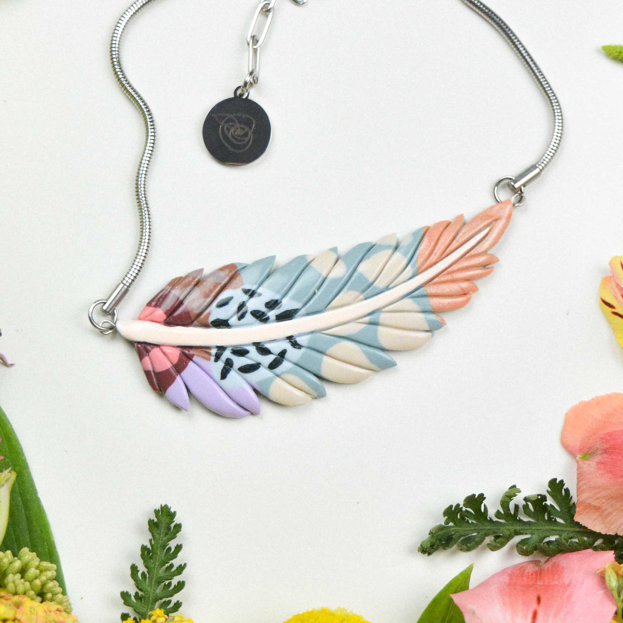 Feather-Leaf necklace