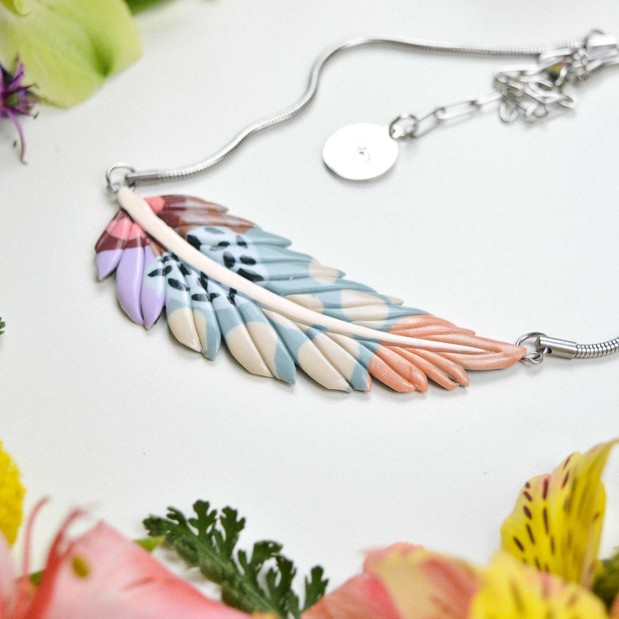 Feather-Leaf necklace - Image 4