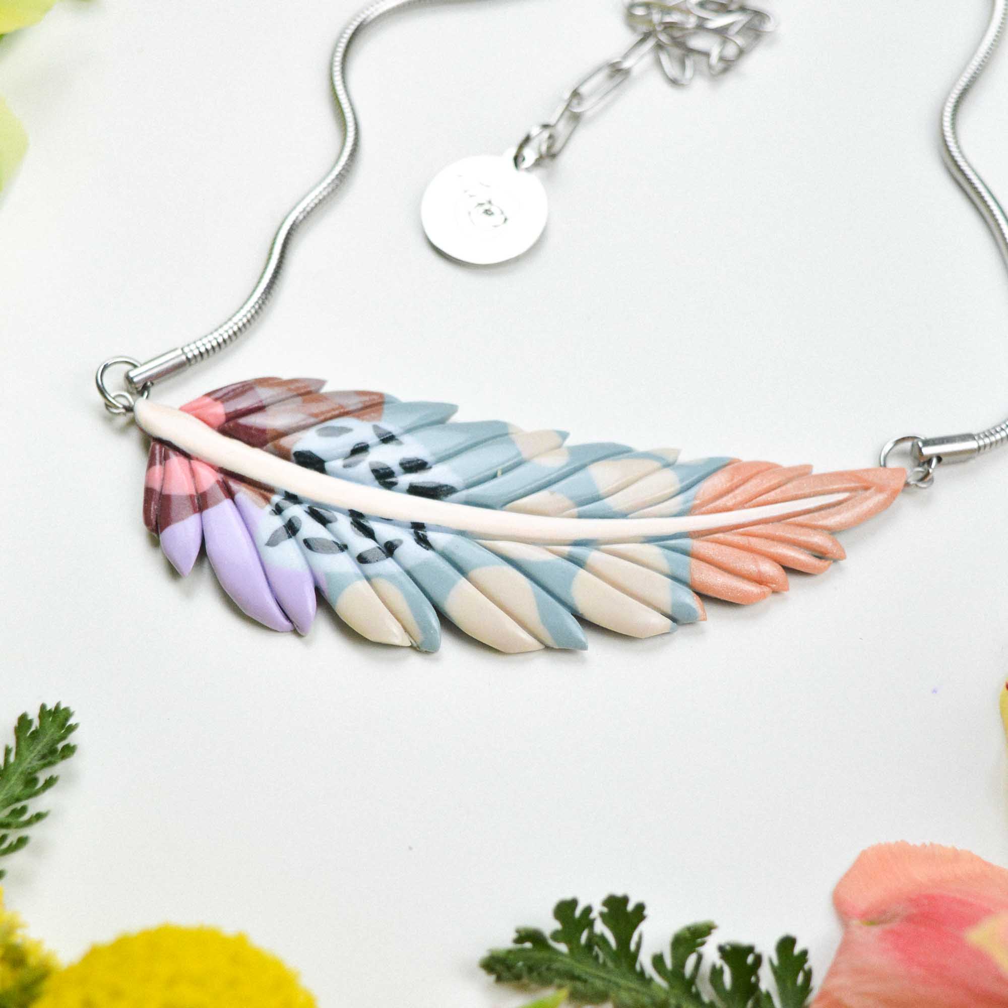 Feather-Leaf necklace - Image 3