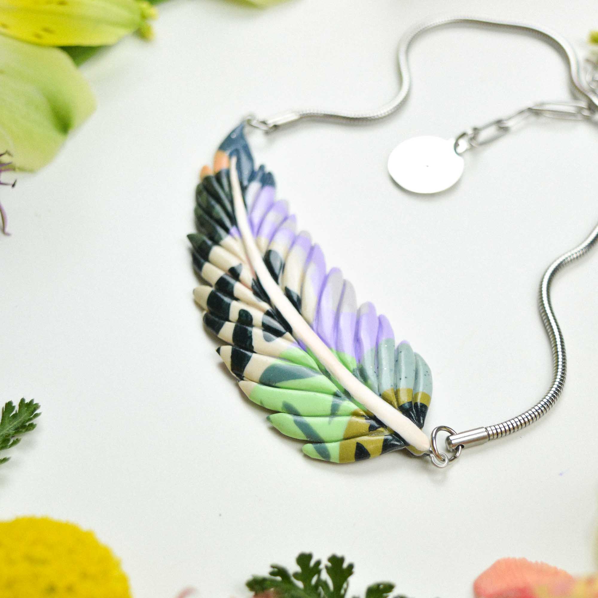 Feather-Leaf necklace - Image 5