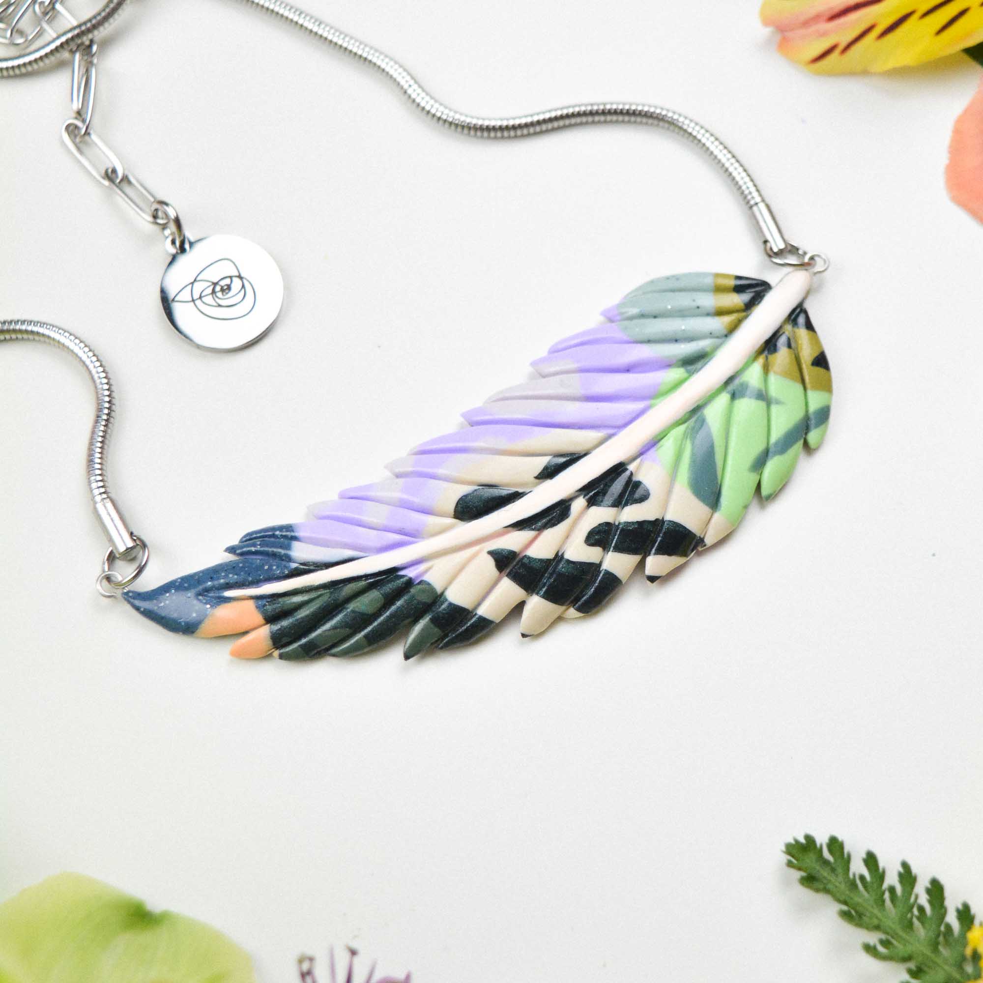 Feather-Leaf necklace - Image 4