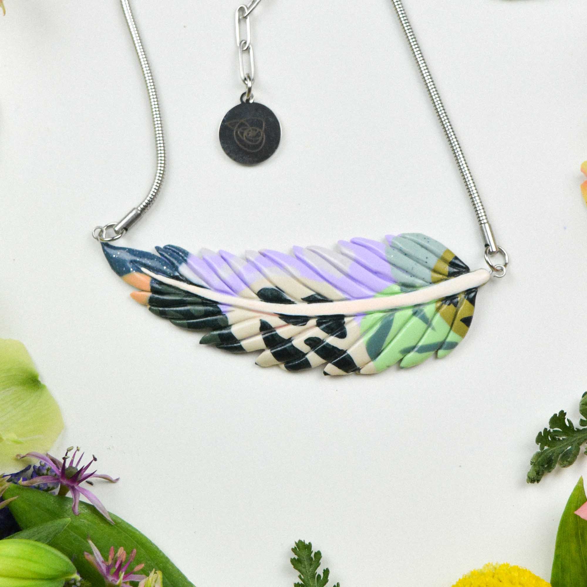 Feather-Leaf necklace - Image 2
