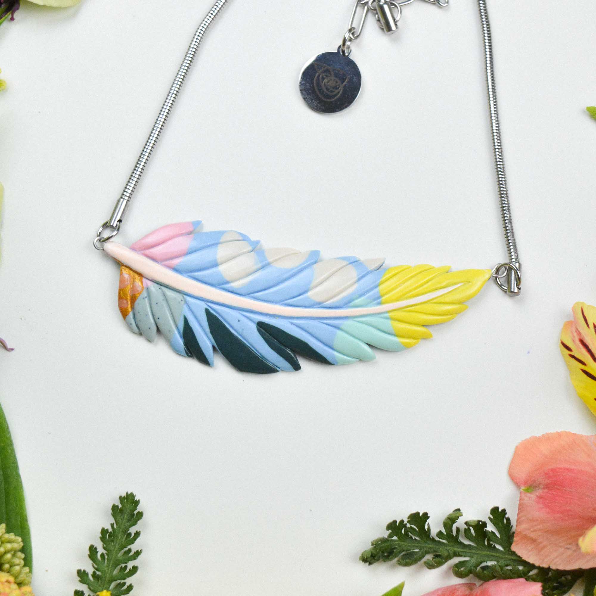 Feather-Leaf necklace - Image 5