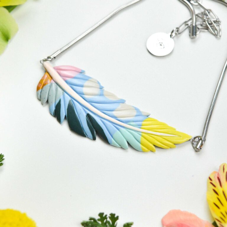 Feather-Leaf necklace