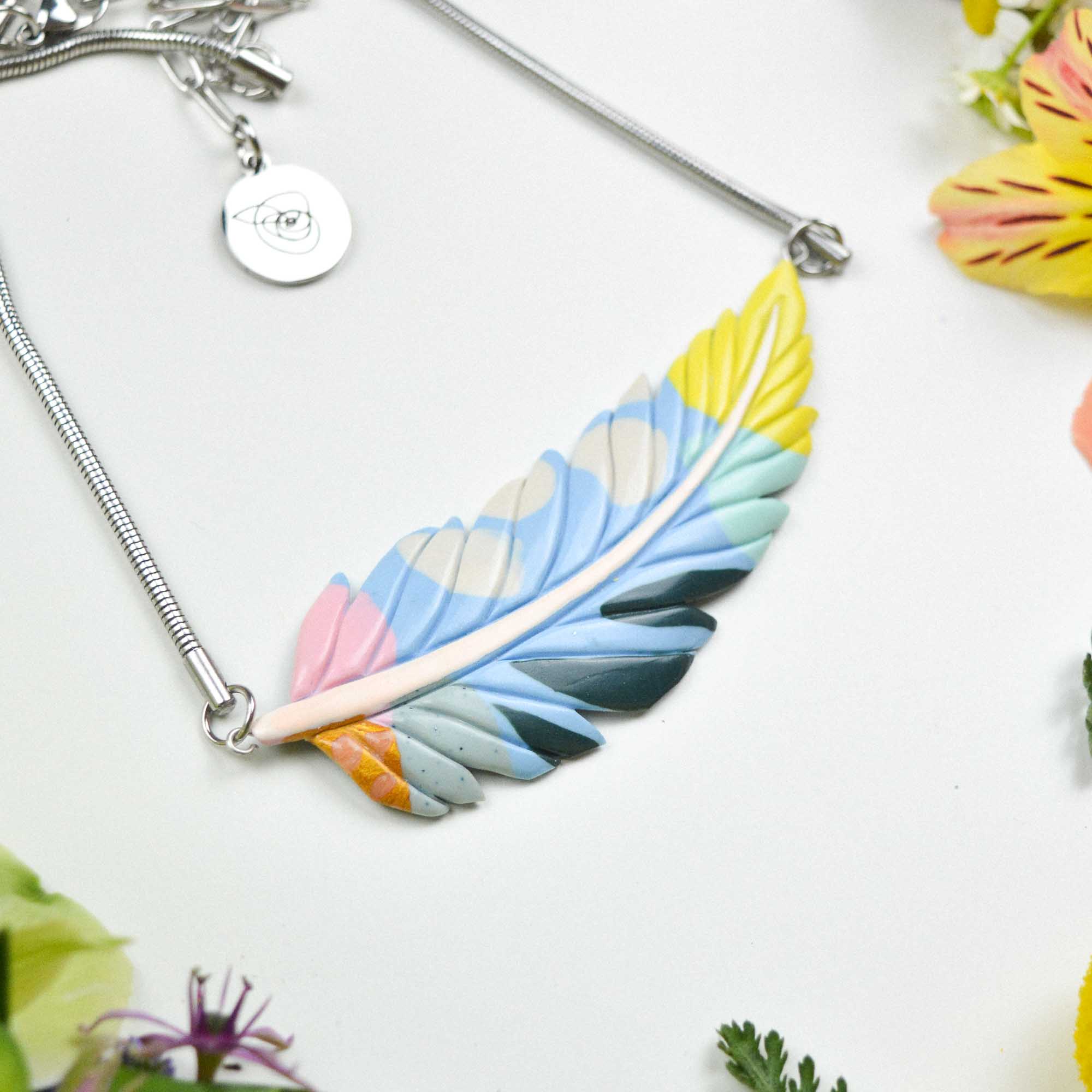 Feather-Leaf necklace - Image 4