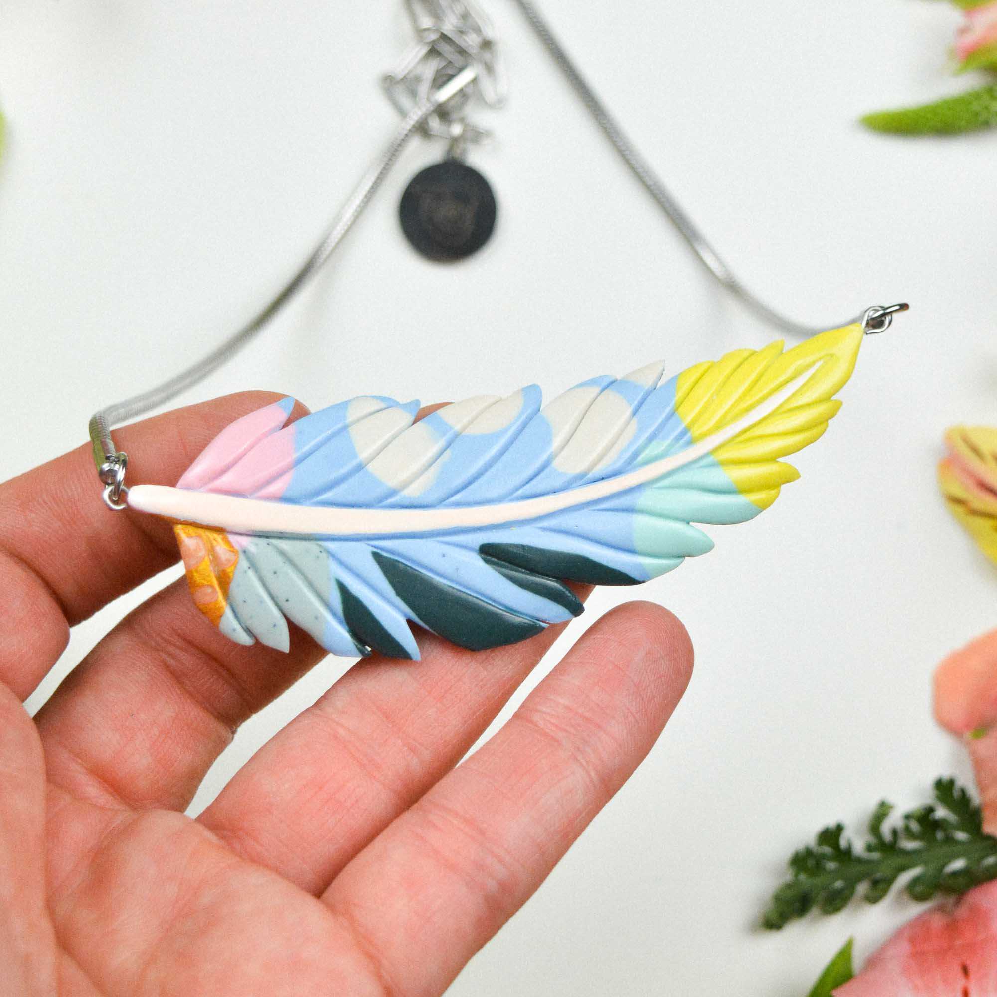 Feather-Leaf necklace - Image 3